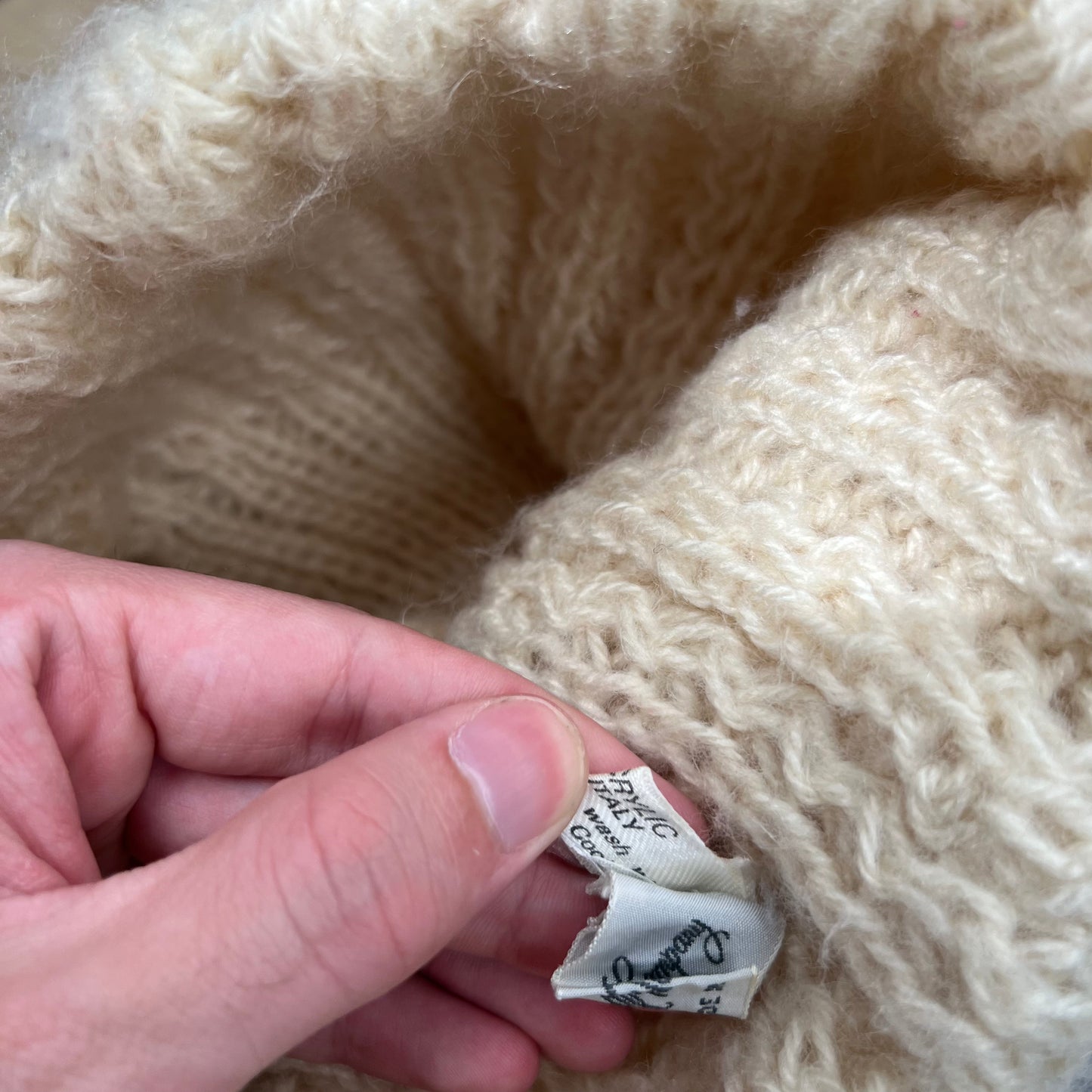 70s Made in Italy Acrylic Beanie