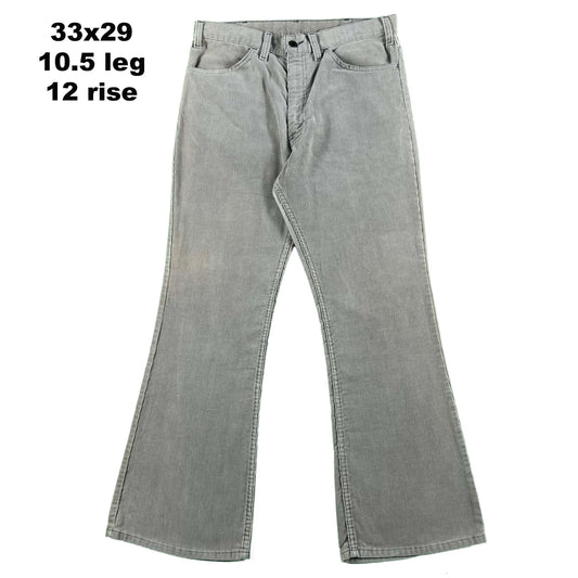 70s Levi's 646 Flared Corduroy Pants- SELECT PAIR