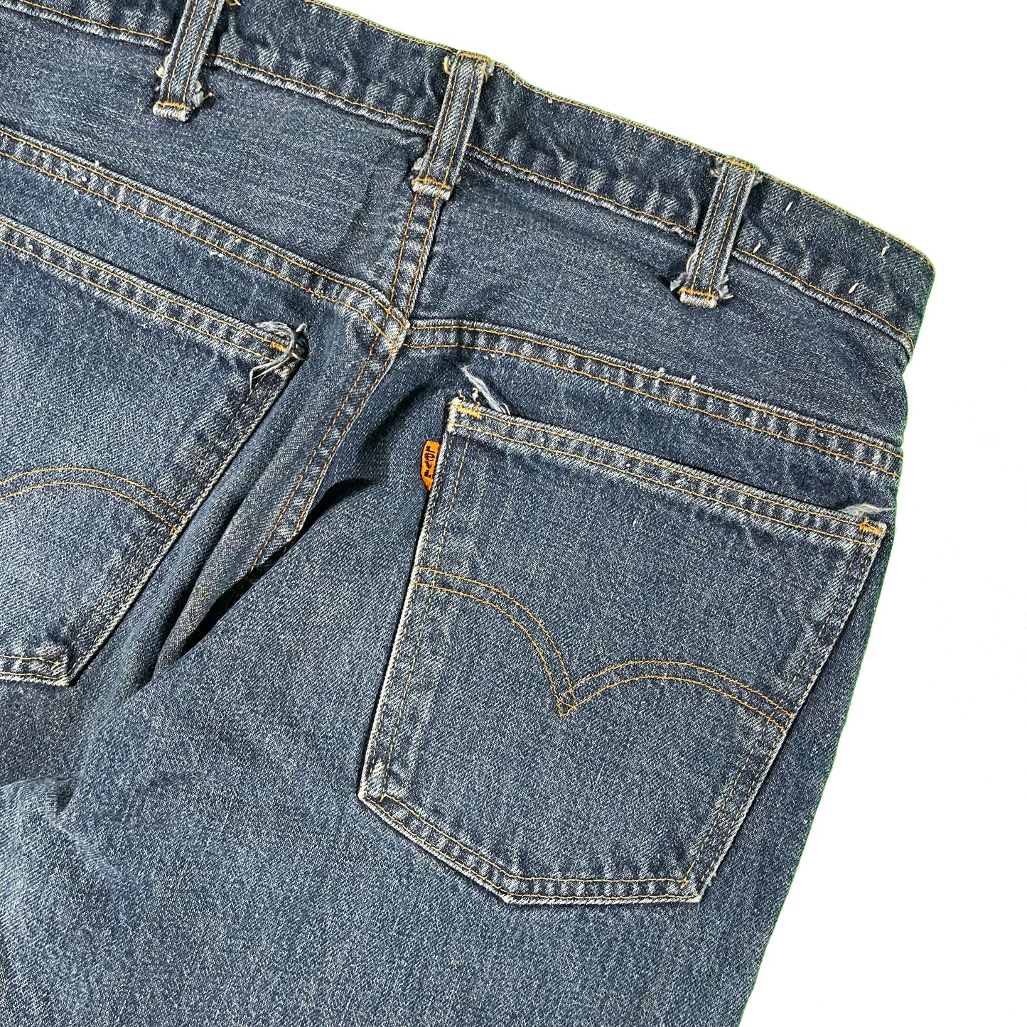 70s Levi's Dark Wash 646s- 30x31.5