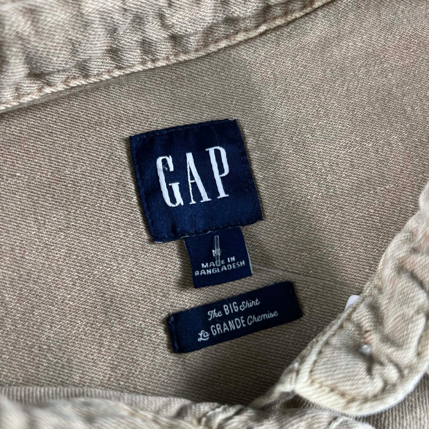 Vintage Gap 100% Cotton Button Up Shirts- SELECT SHIRT