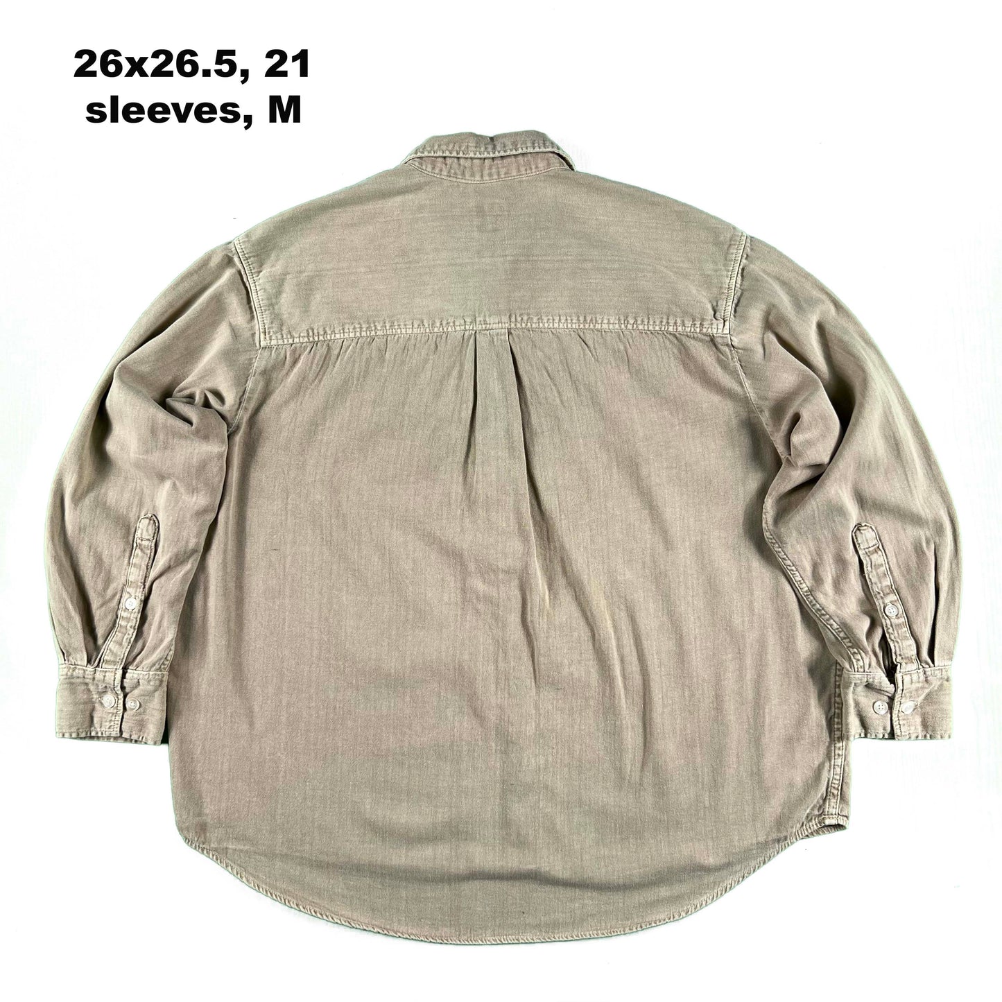 Vintage Gap 100% Cotton Button Up Shirts- SELECT SHIRT