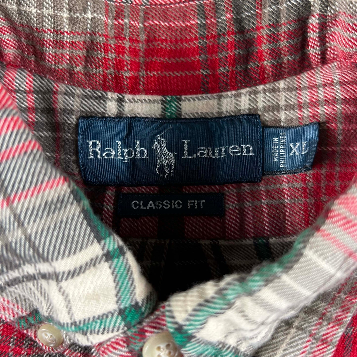 Vintage Ralph Lauren 100% Cotton Flannel Shirts- SELECT SHIRT