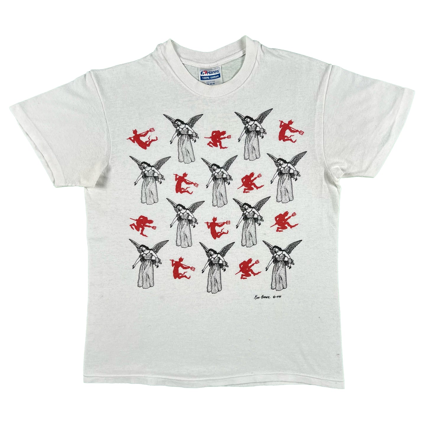 80s Angels and Devils Tee- S
