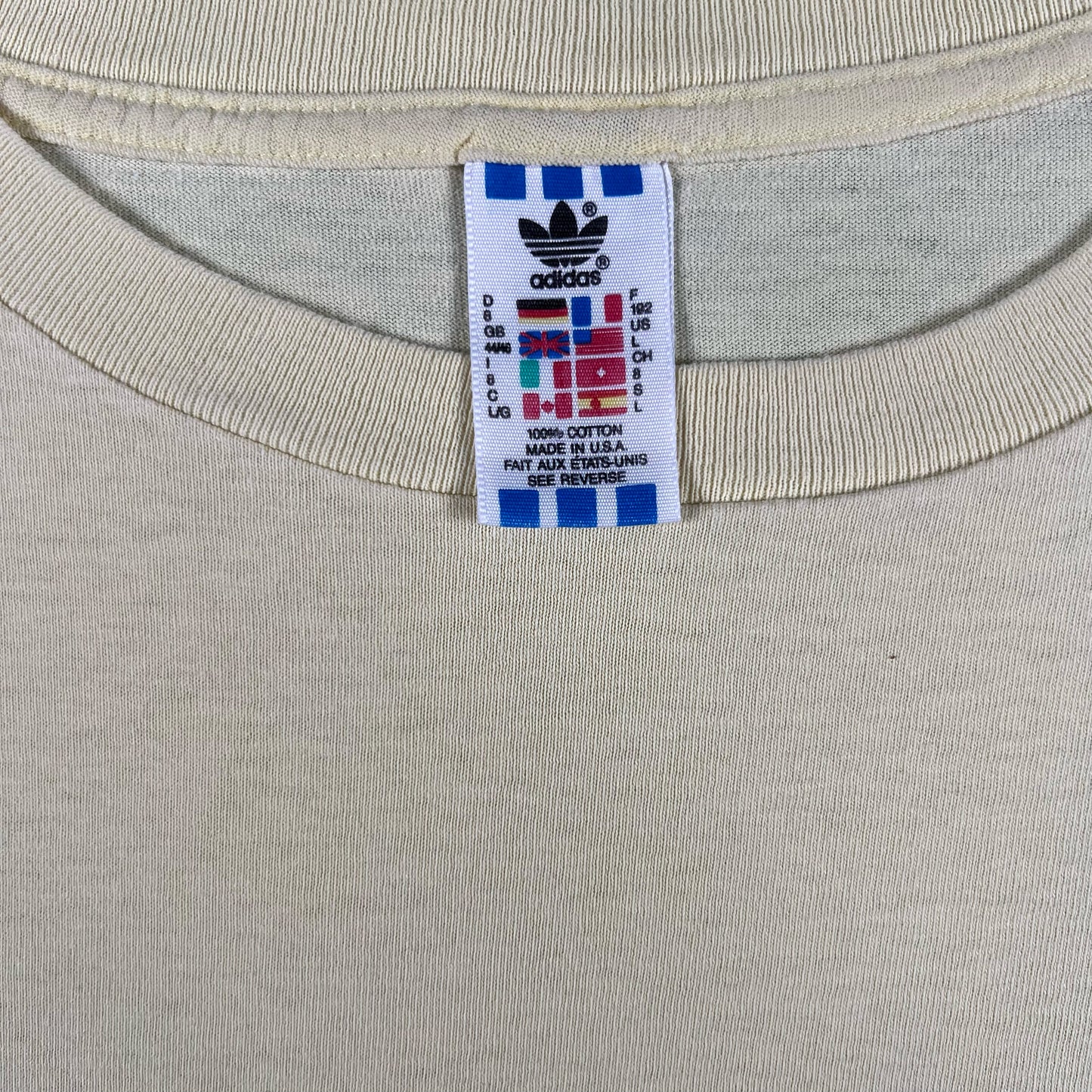 90s Boston Marathon Adidas Long Sleeve Tee- XL