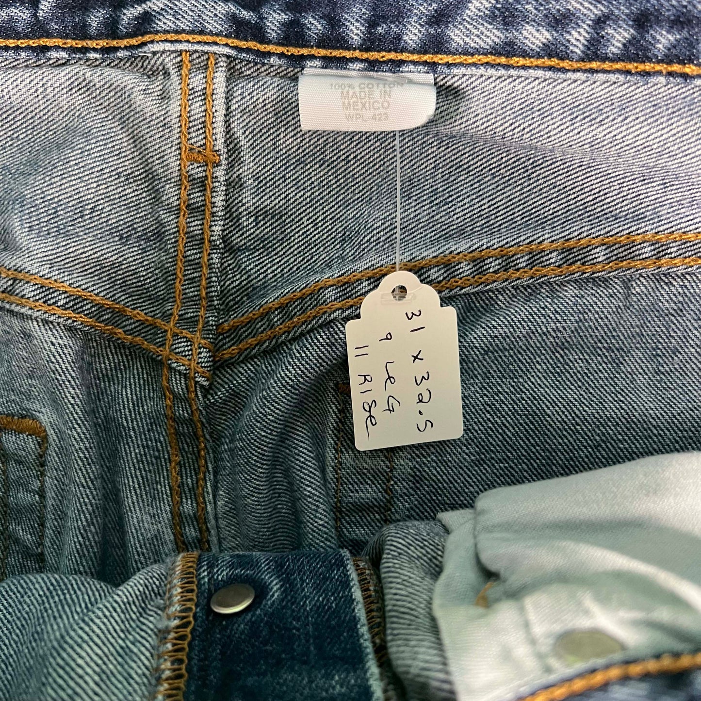 00s Levi's 501 Released Hem Dark Wash Denim- 31x32.5