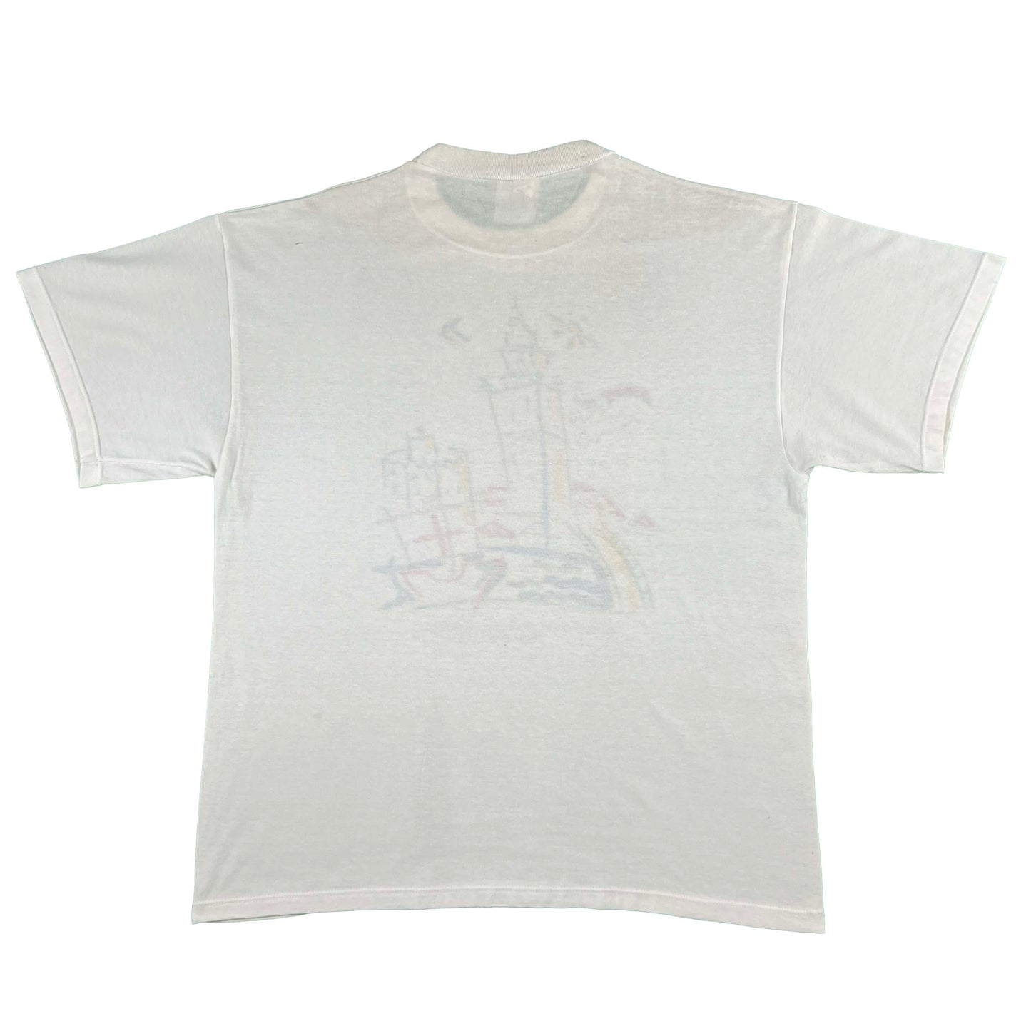 90s Sevilla Spain Art Tee- XL