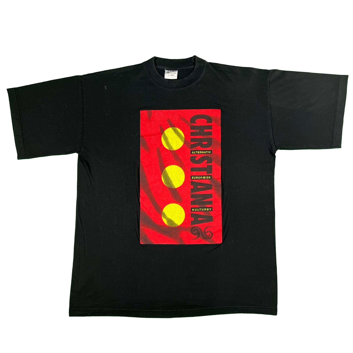 90s Christiania Commune Tee- XL