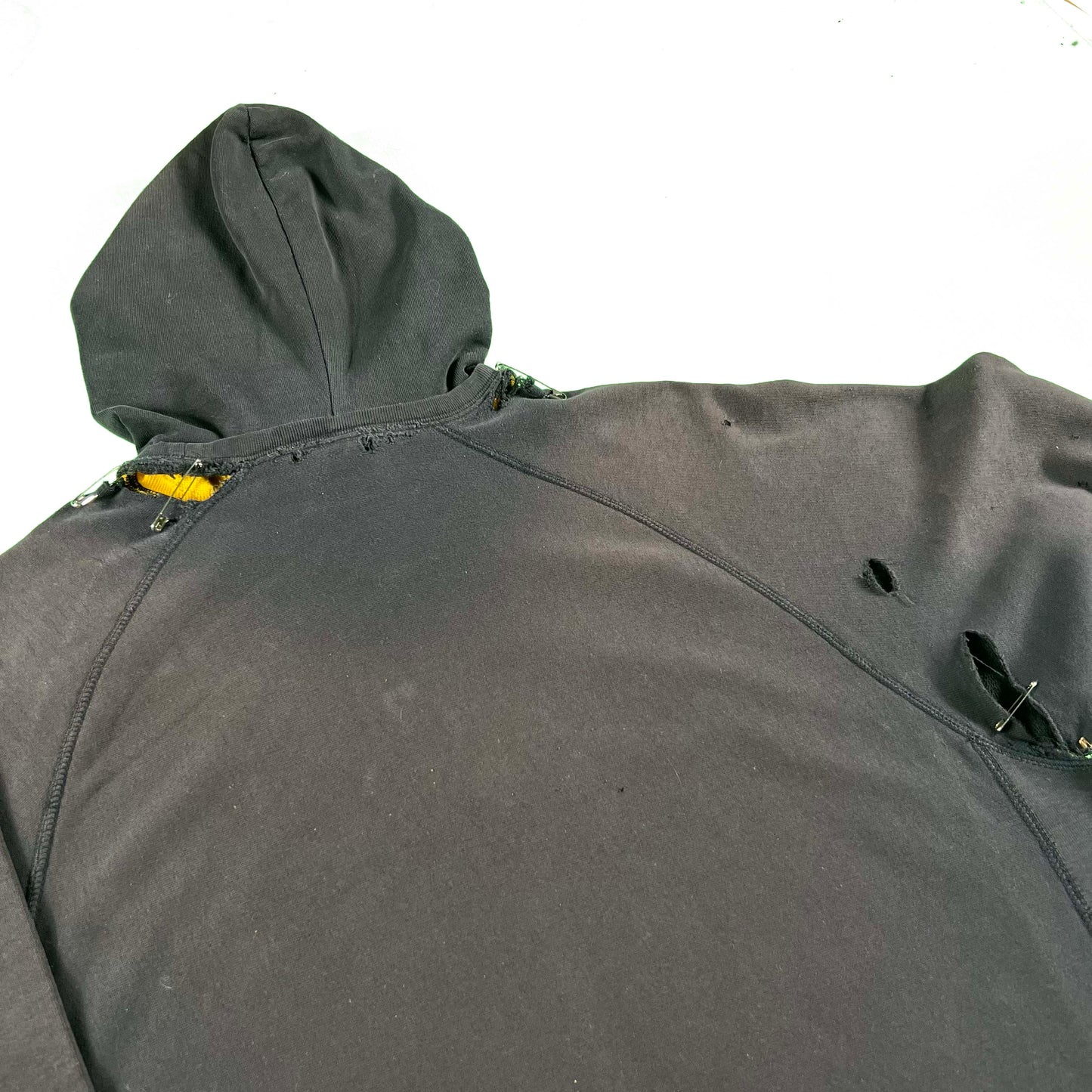 00s Thrashed & Safety Pinned Nautica 'Afterhood'- XL