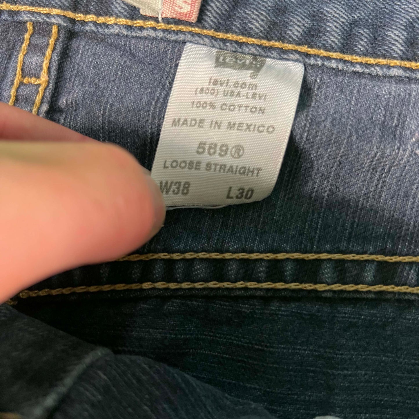 90s/00s Levi's 569s 'Loose Straight' Denim- SELECT PAIR