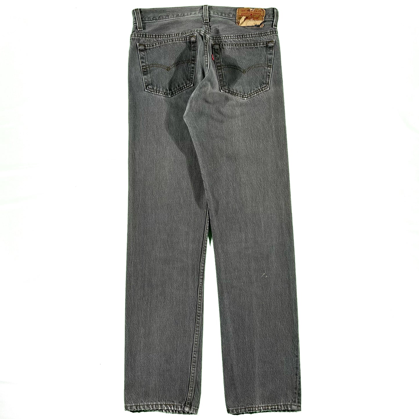 90s Sun Faded Grey Levi's 501s- 31x32