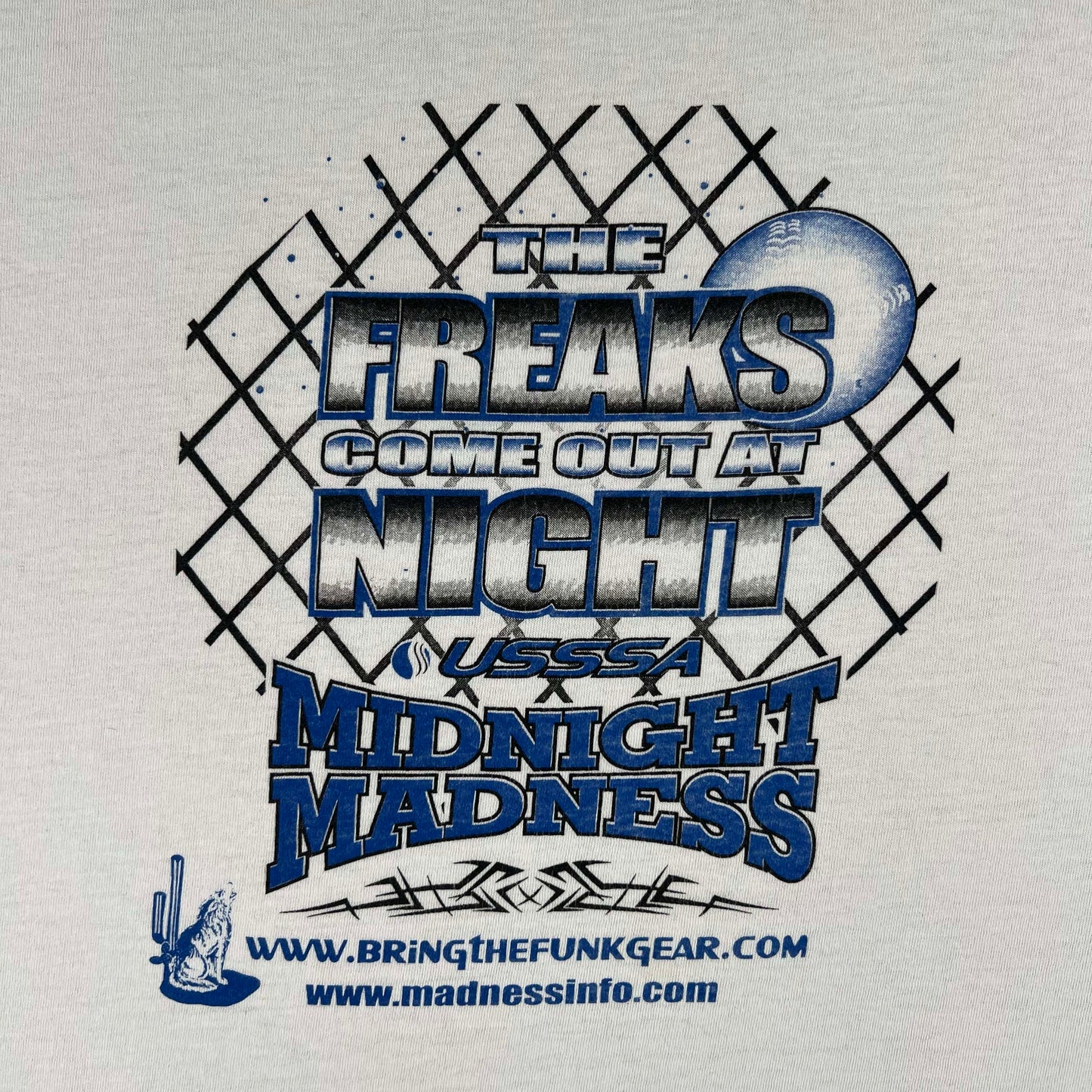 00s The Freaks Come Out at Night Tee- XXL