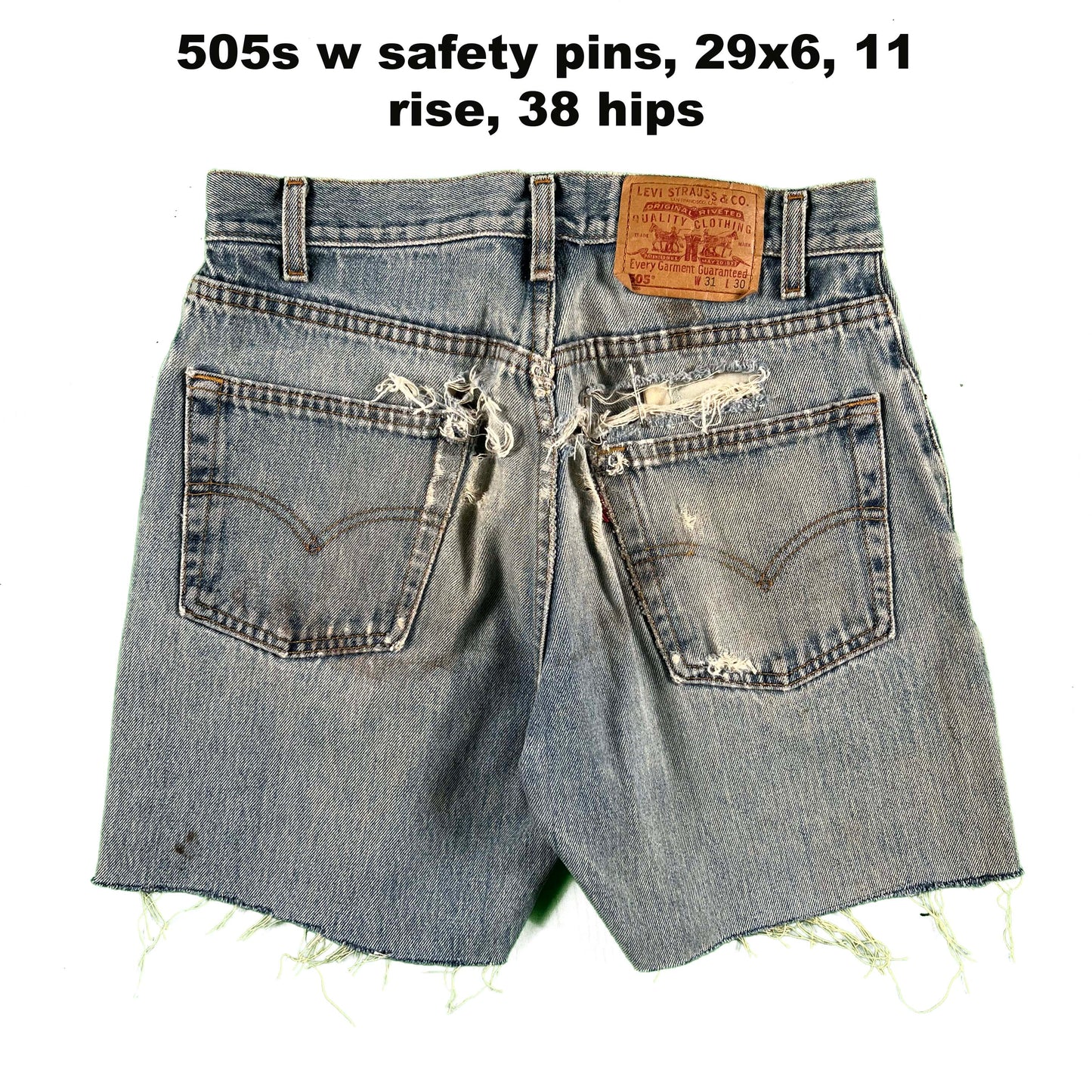 80s/90s Levi's Cut Off Denim Shorts- SELECT PAIR