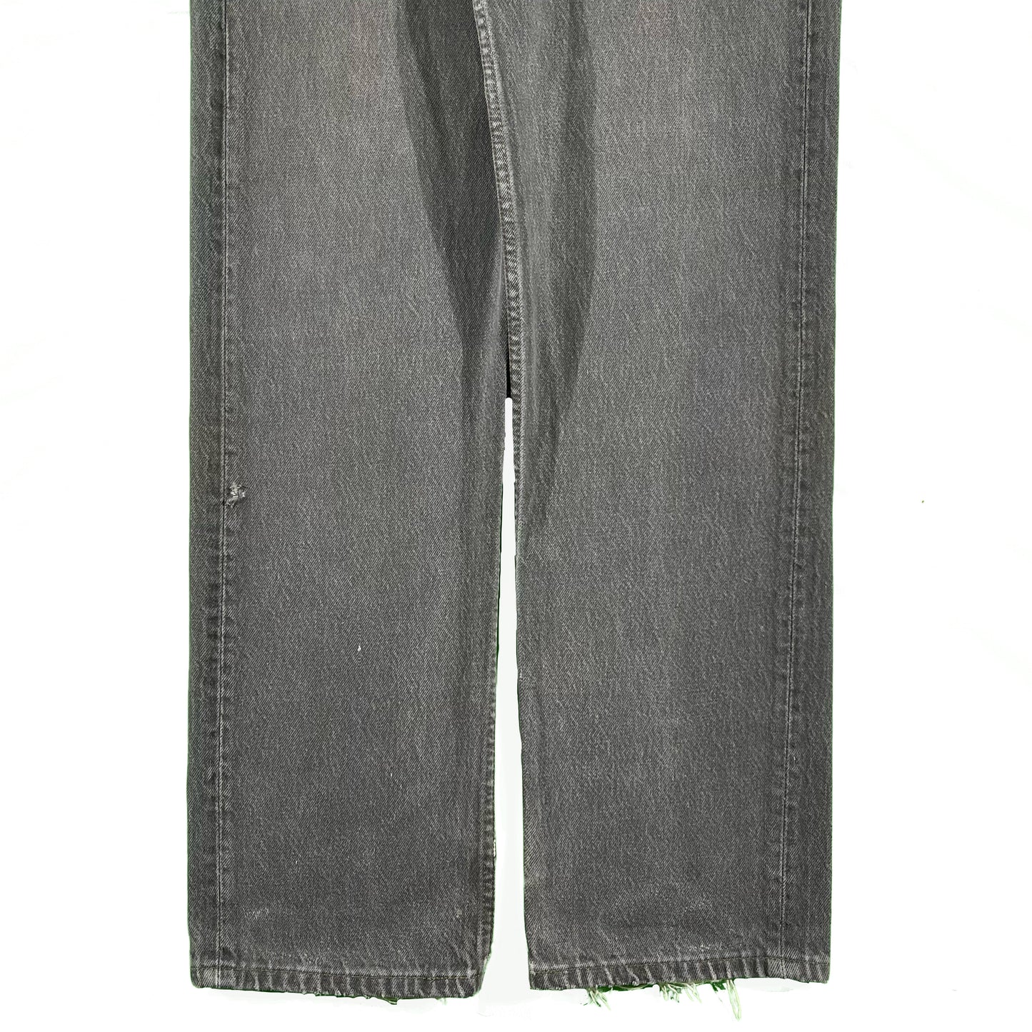 80s Sun Faded Grey Levi's 501s- 31x33.5