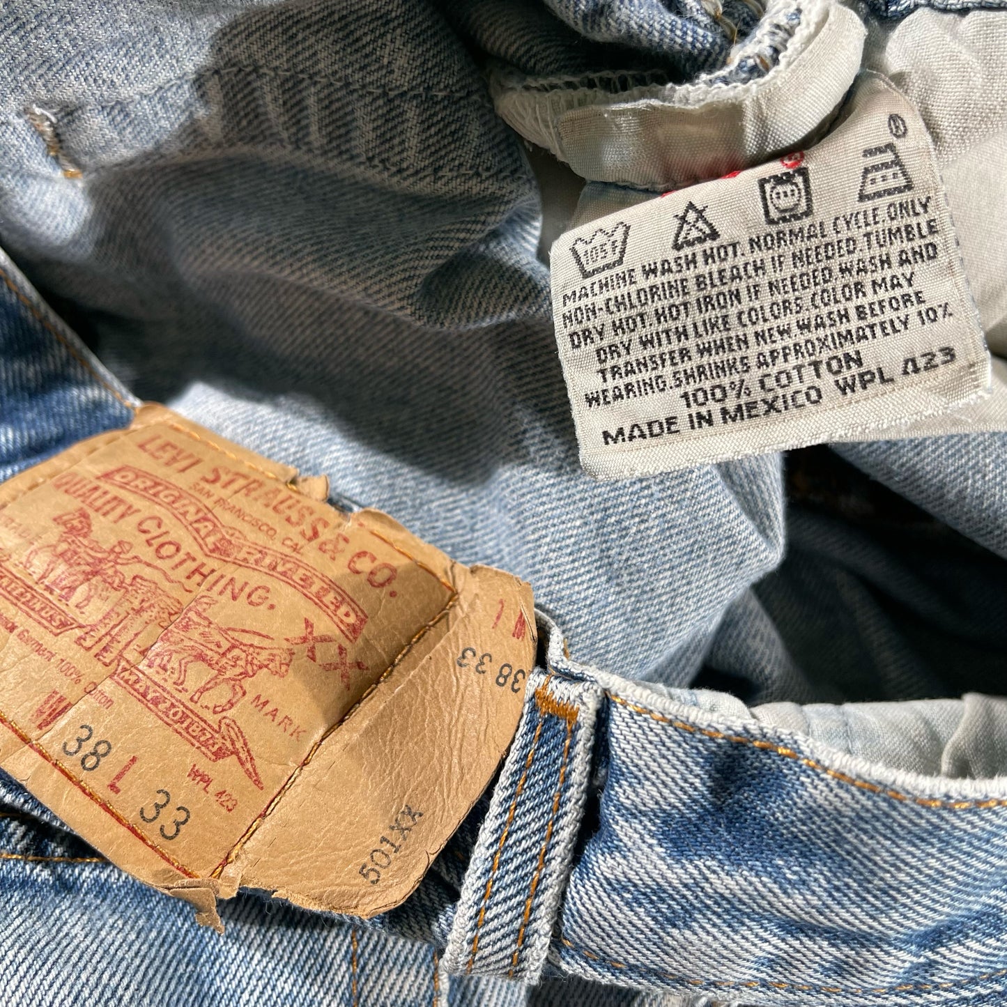 90s Levi's 501s- 36x29