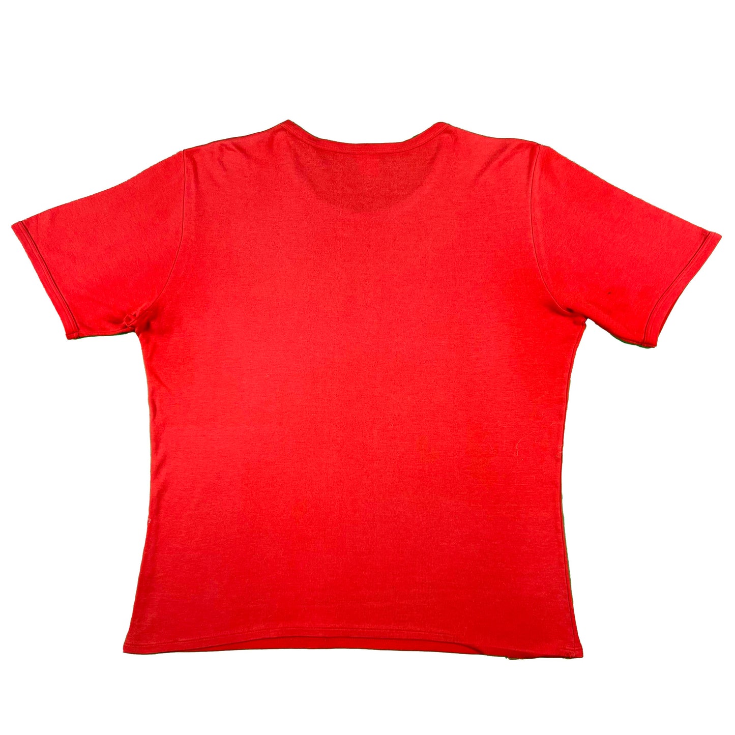 70s Suomi Finland Log Cabin Souvenir Tee- L