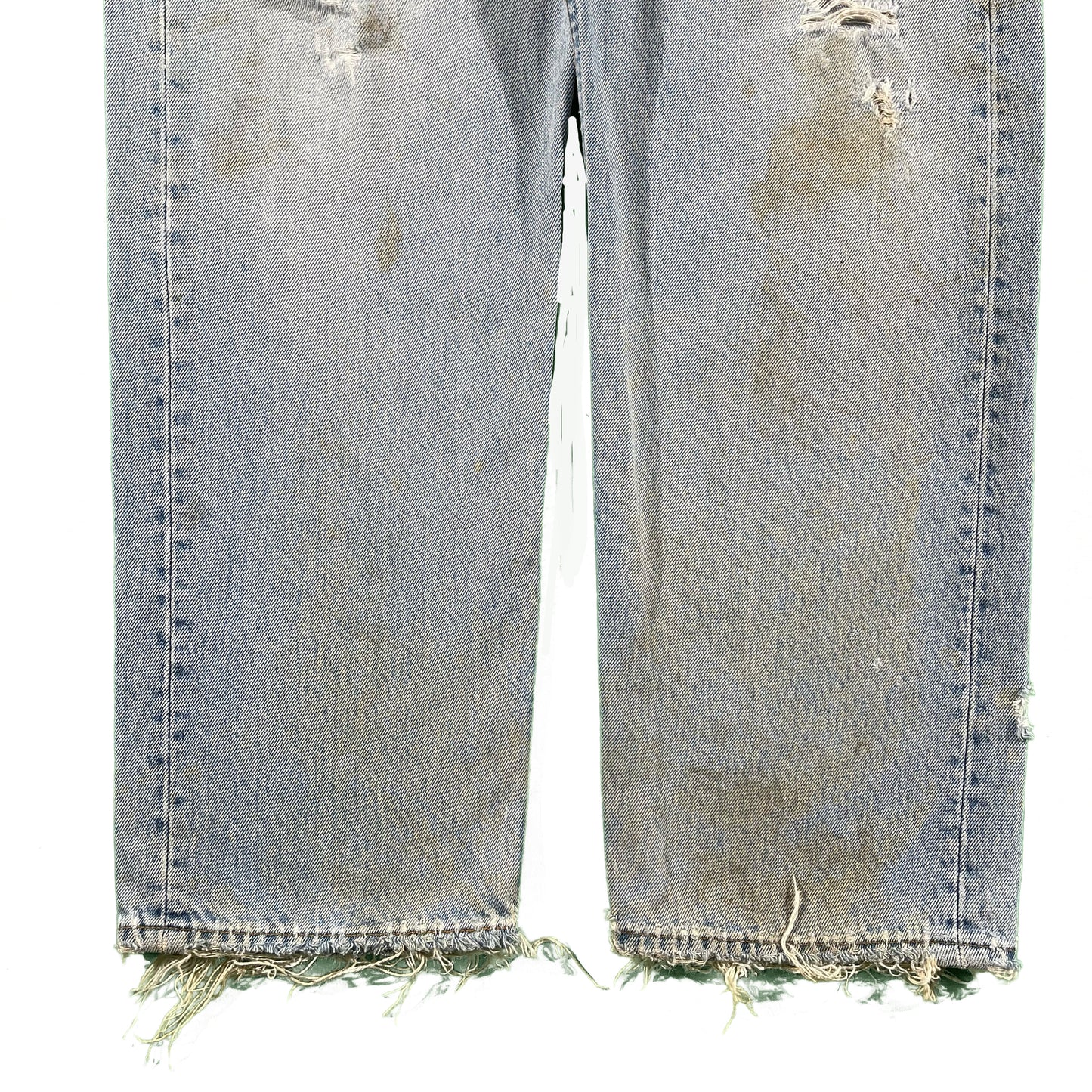 90s Thrashed Levi's 501s- 38x30.5