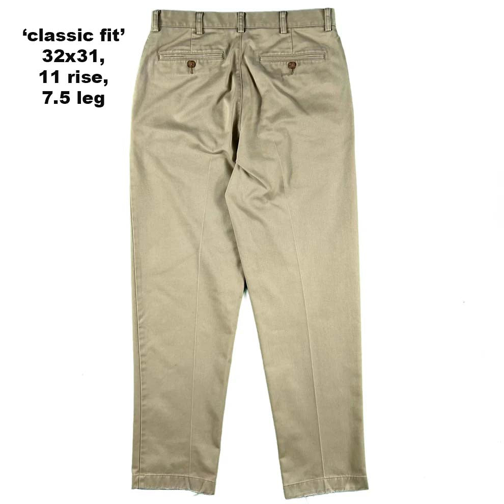 Vintage L.L. Bean Cotton Chino Pants- SELECT PAIR