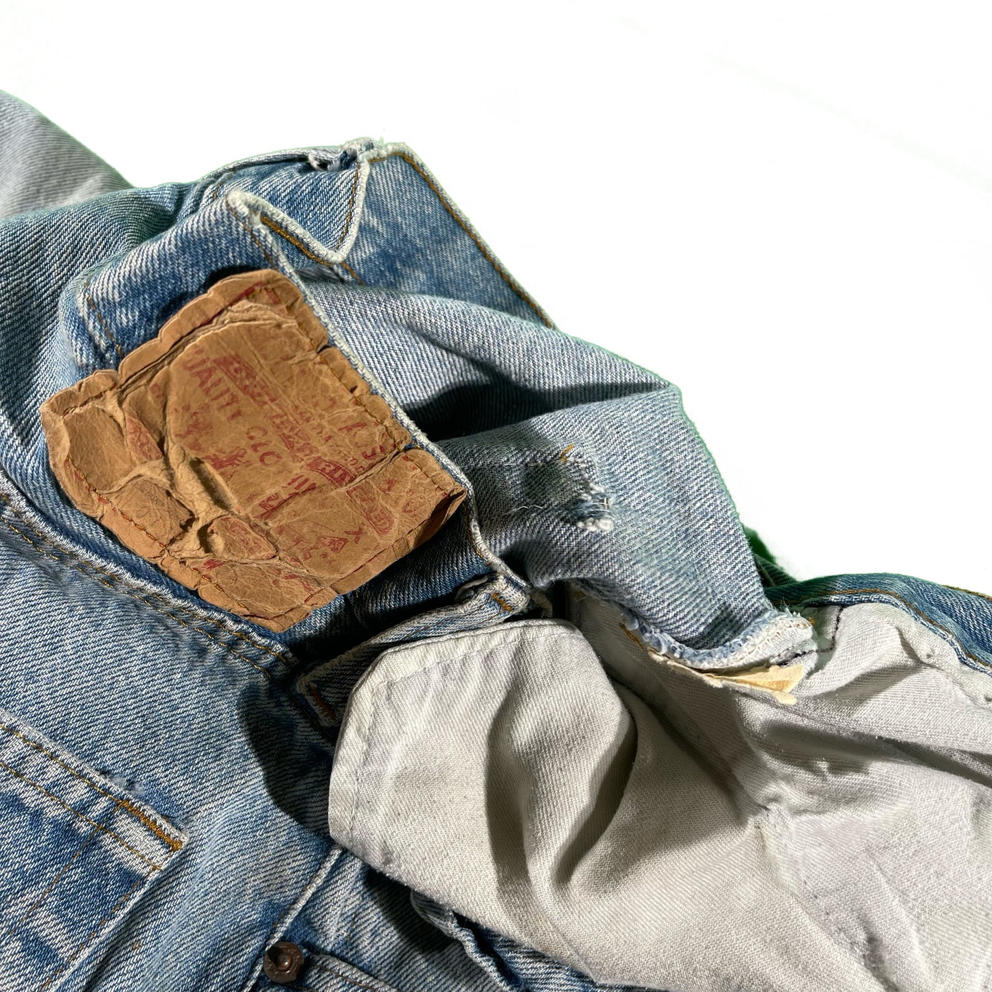 80s Repaired Levi's 501s- 31x33.5