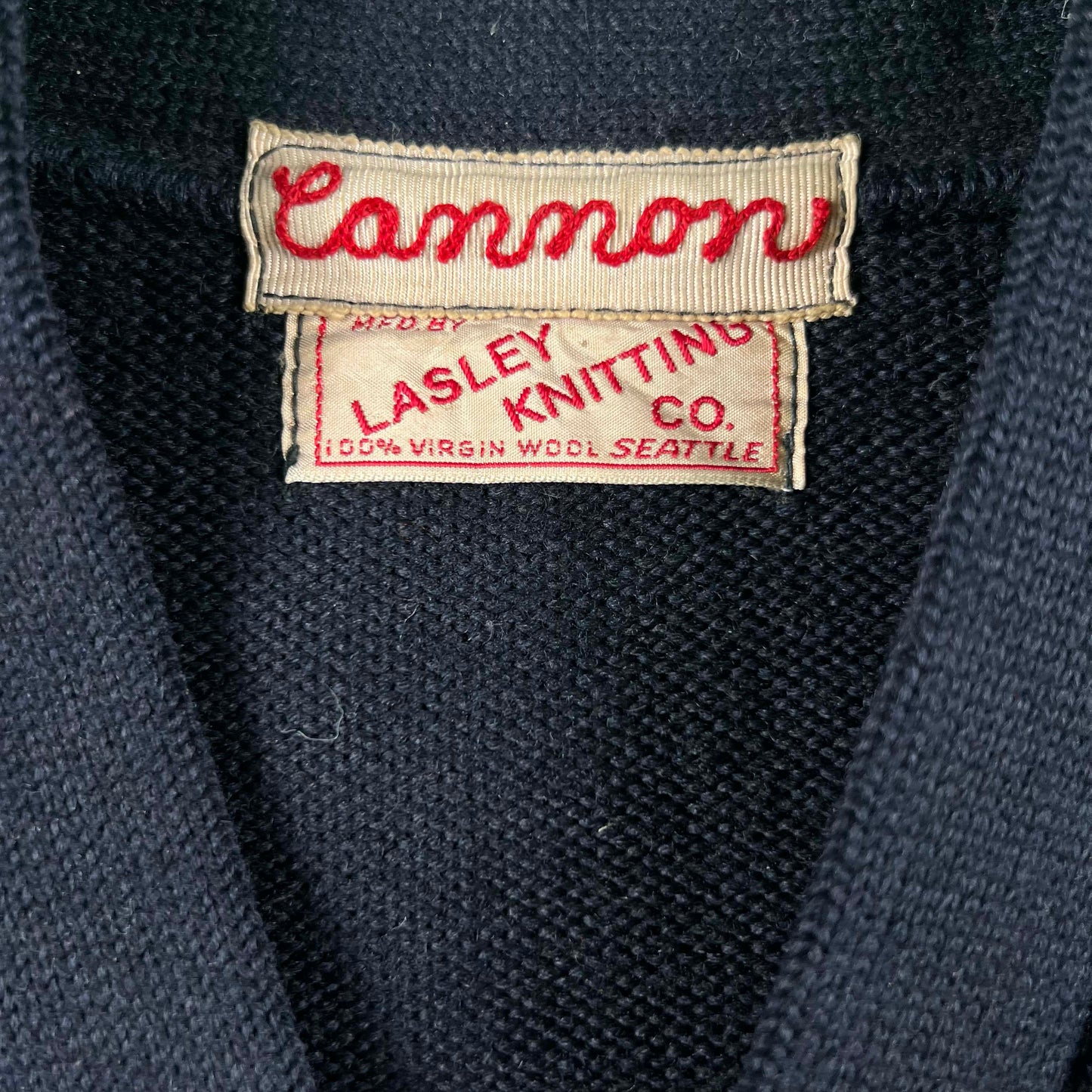 50s Oregon(?) Varsity Cardigan- M