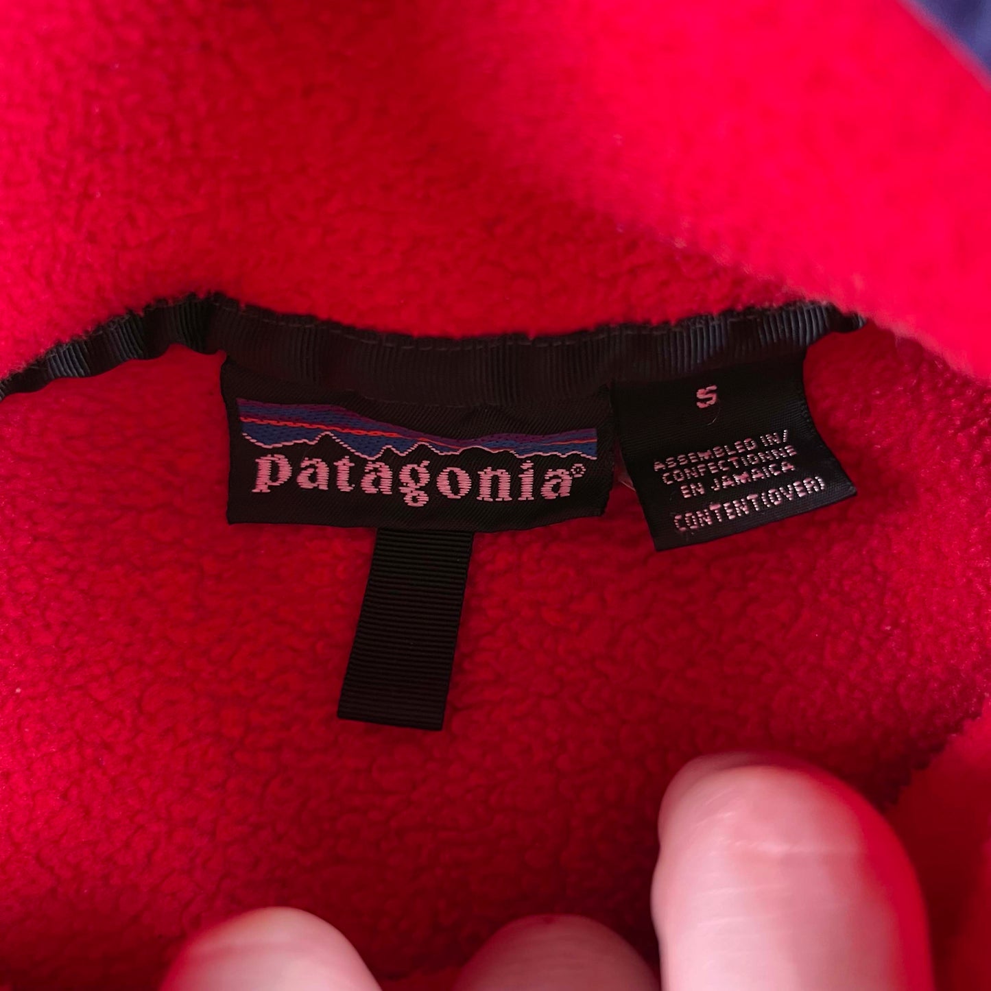 90s Patagonia Fleece T-Snap Pullover- S