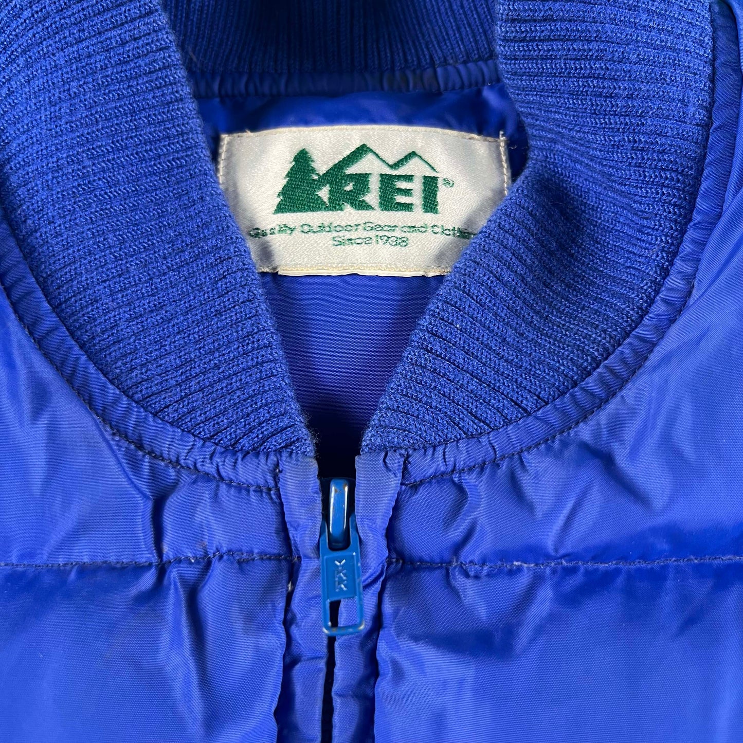 80s REI Down Puffer Vest- L