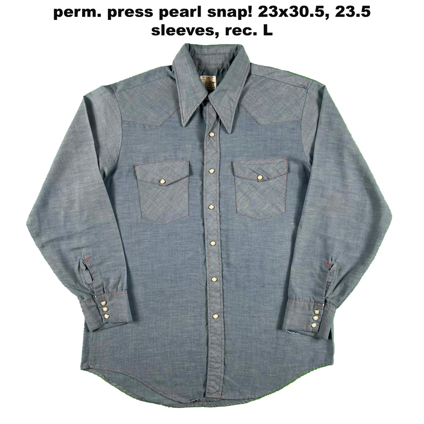 60s/70s Big Mac Chambray Shirts- SELECT SHIRT
