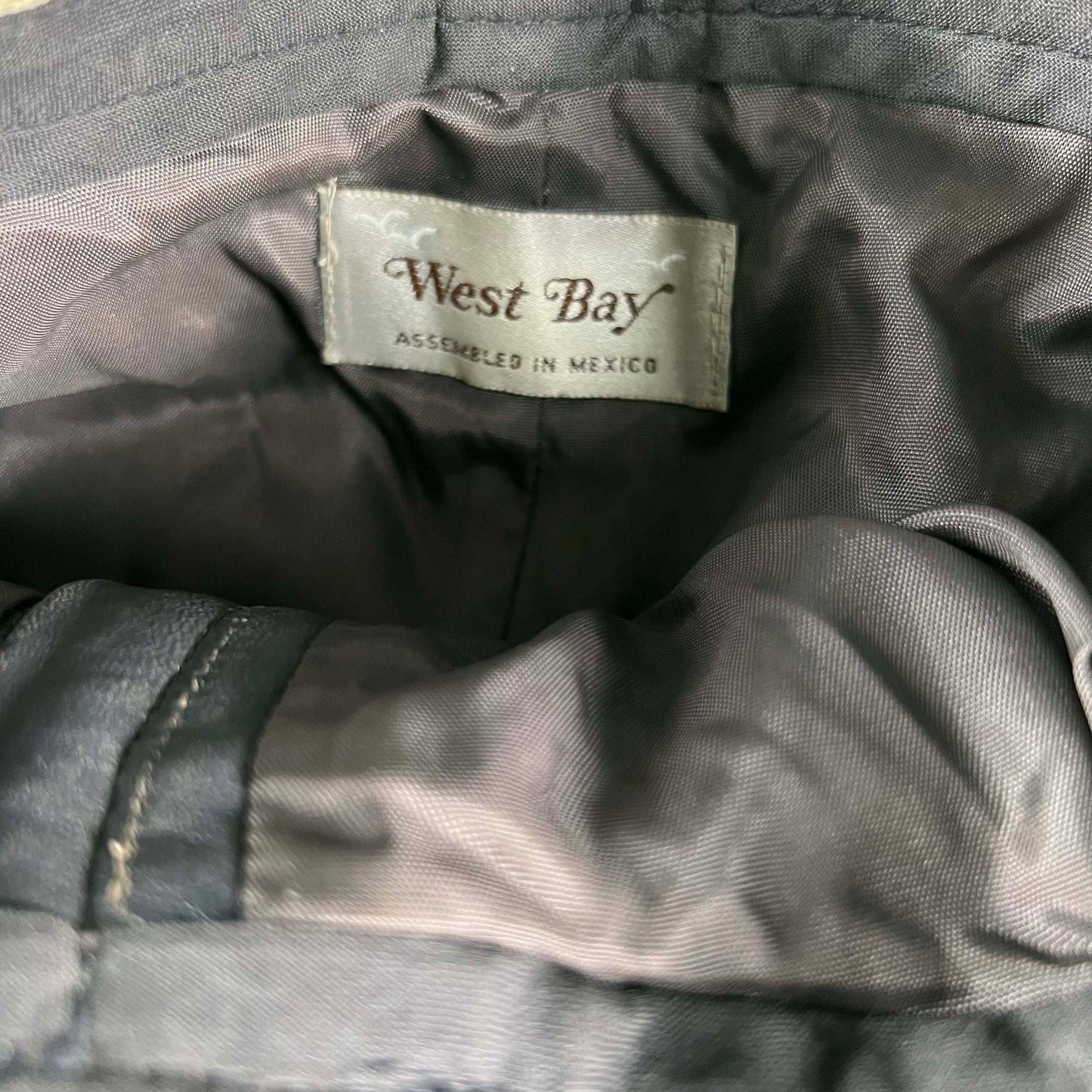 70s Dark Grey Lambskin Leather Pants- 26x29