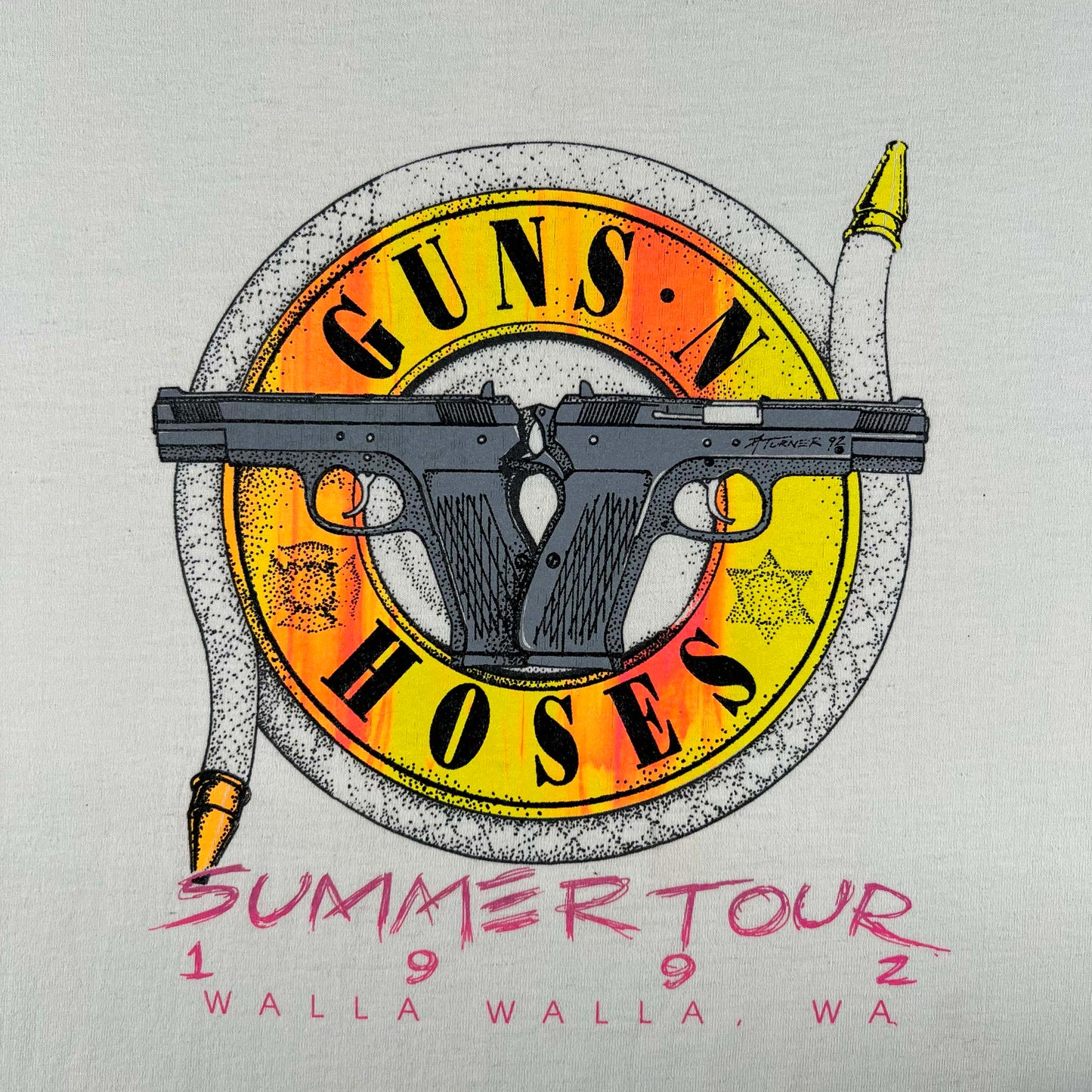 90s Guns N Hoses Tour Tee- L