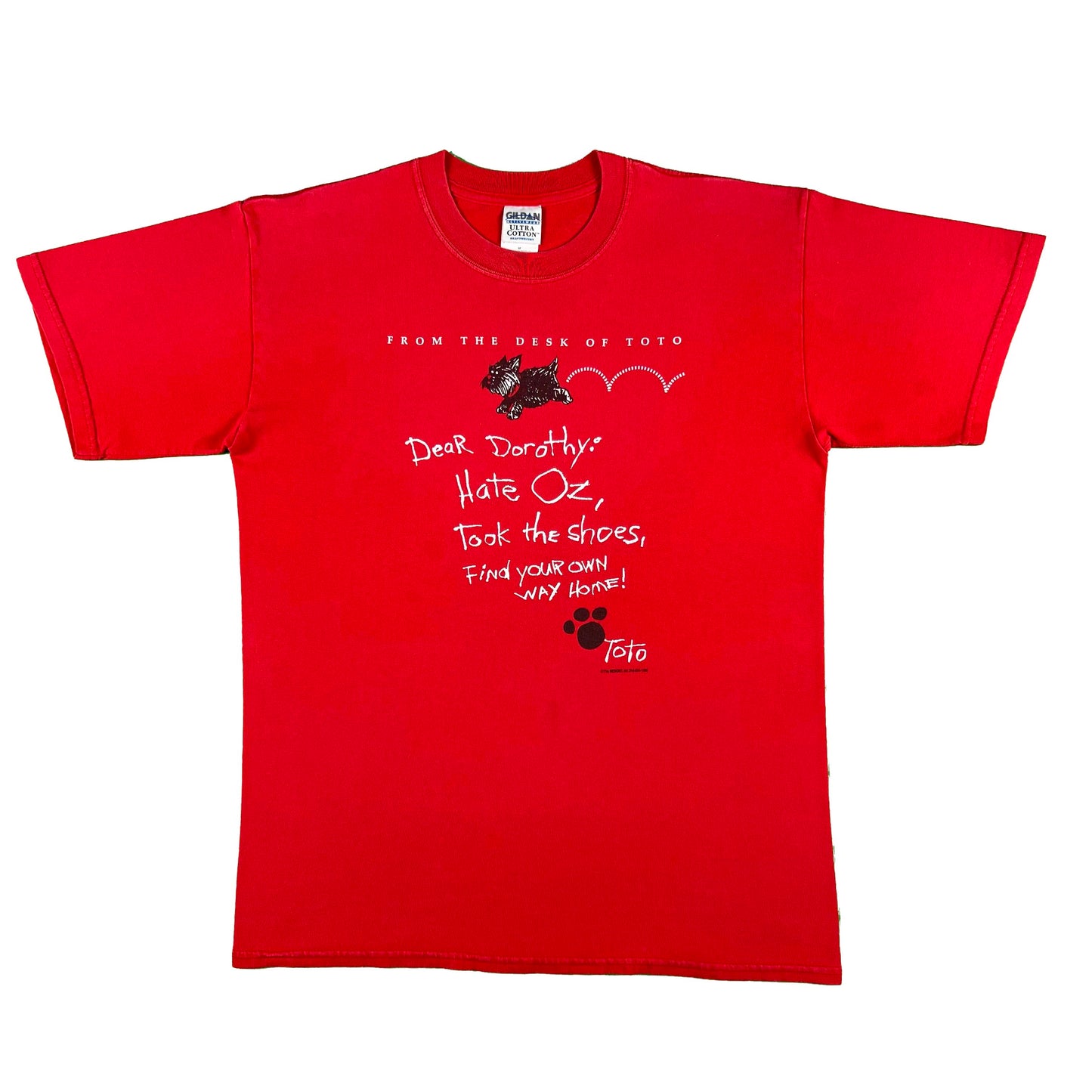 00s Toto 'Dear Dorothy' Wizard of Oz Tee- M