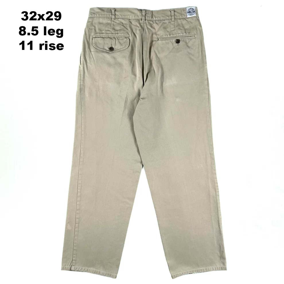 80s Gant 'Salty Dog' Cotton Chino Pants- SELECT PAIR
