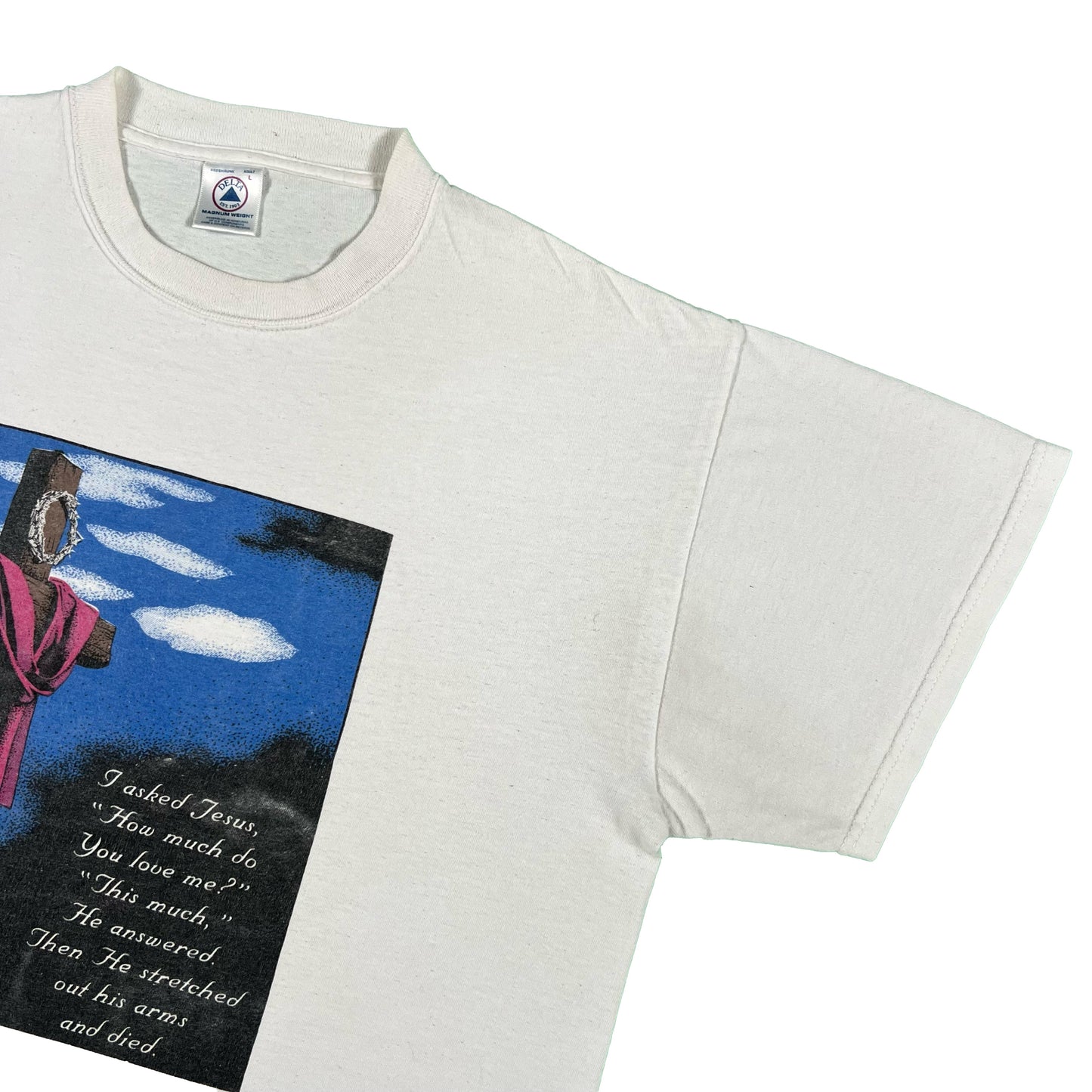 90s Jesus Art Tee- L