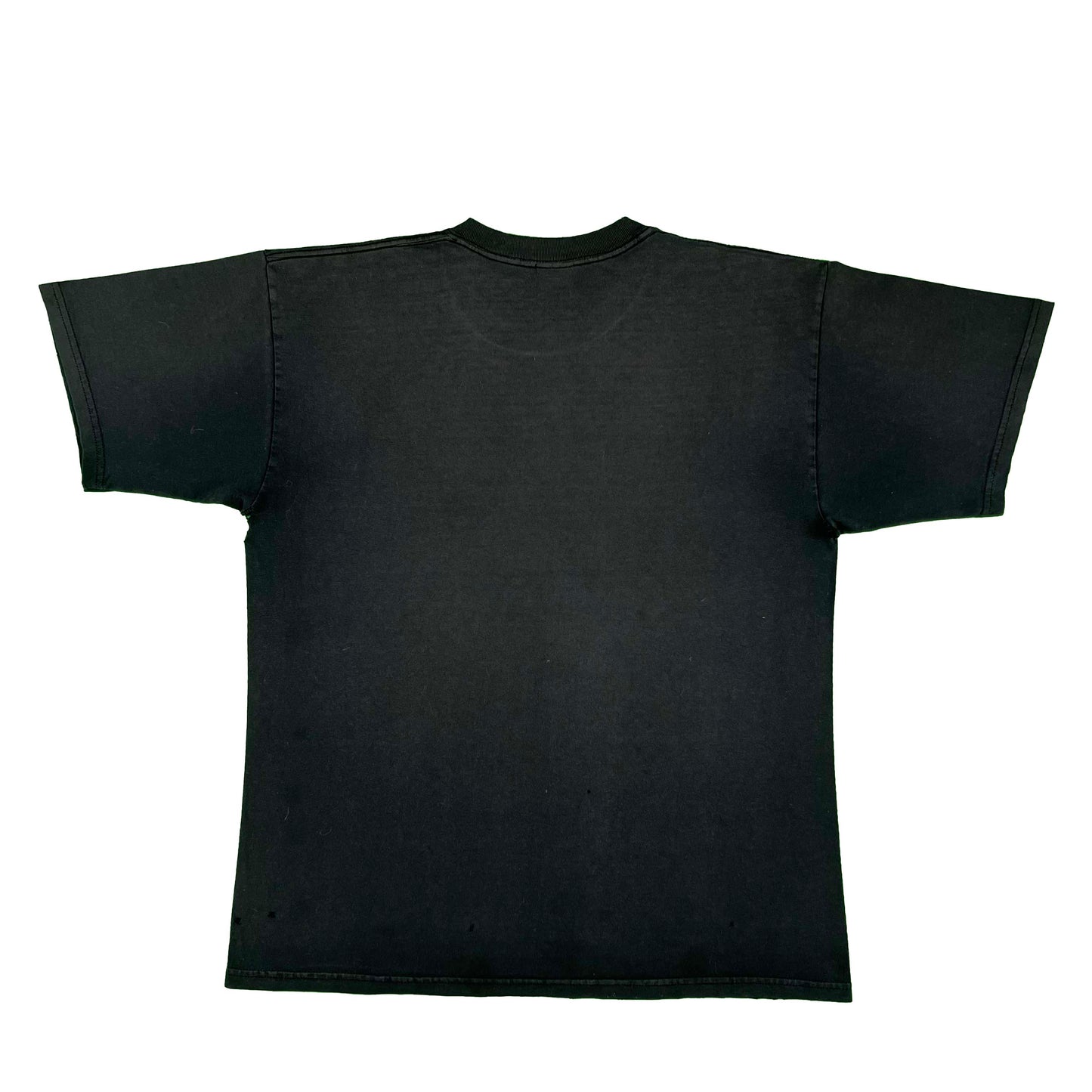 00s Faded Black Nobody Rides for Free Horse Tee- L