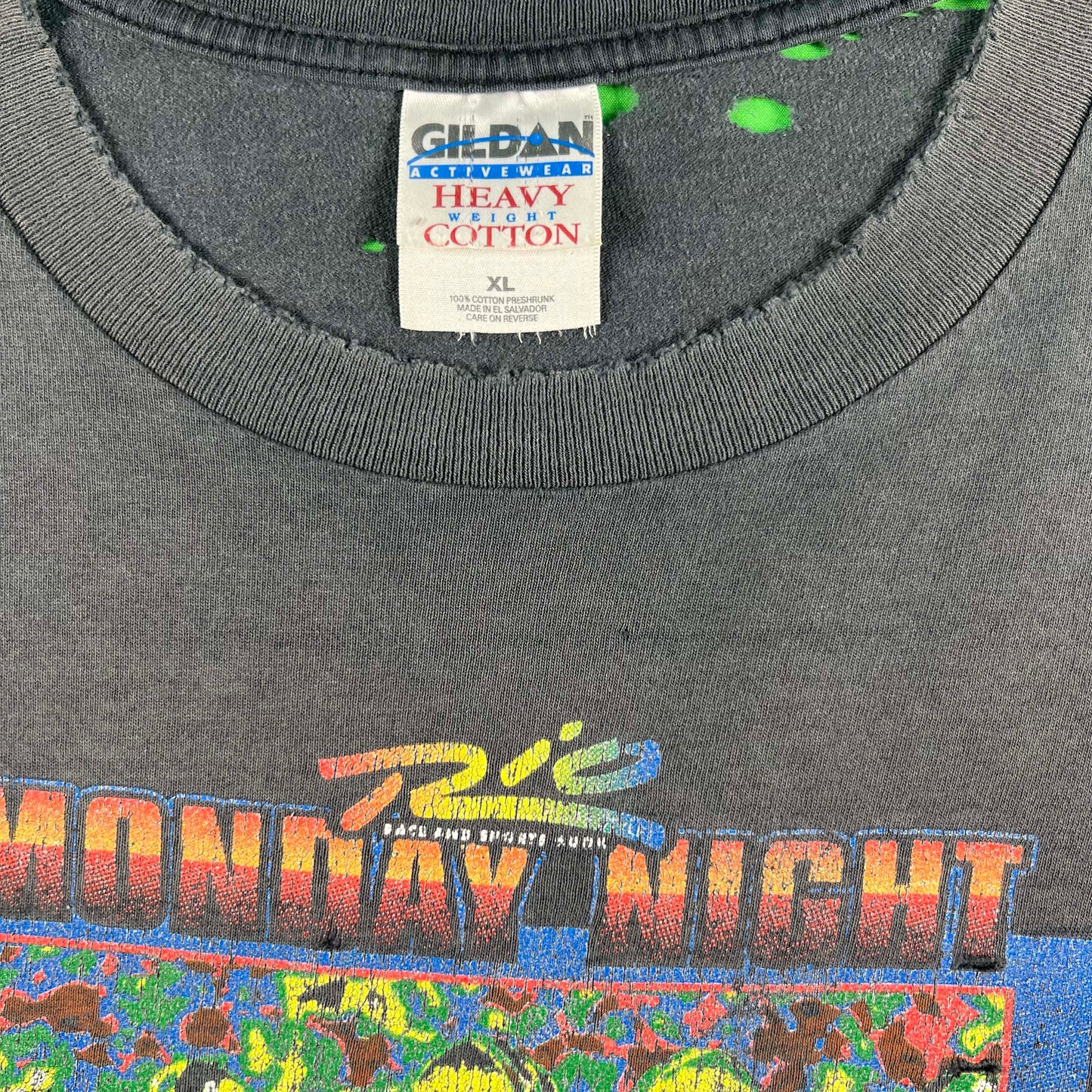 90s Sun Faded Black RIO Madness Tee-