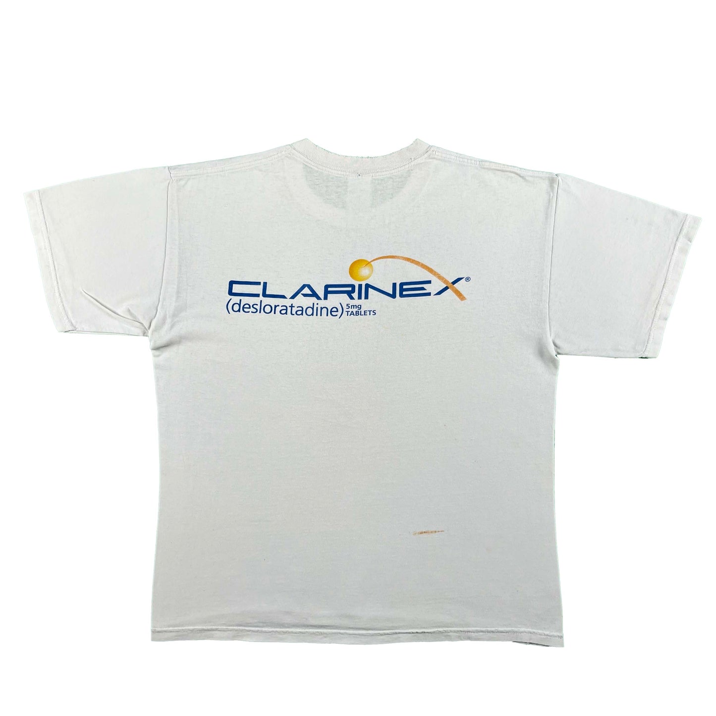 00s Clarinex Pharmaceutical Tee- L