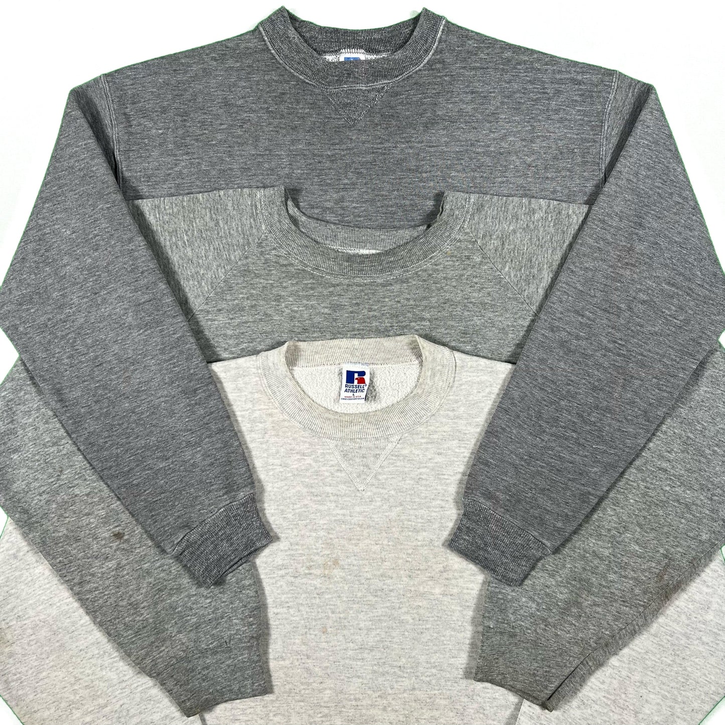 Vintage Blank Black & Grey Sweatshirt Combo- SELECT SIZE