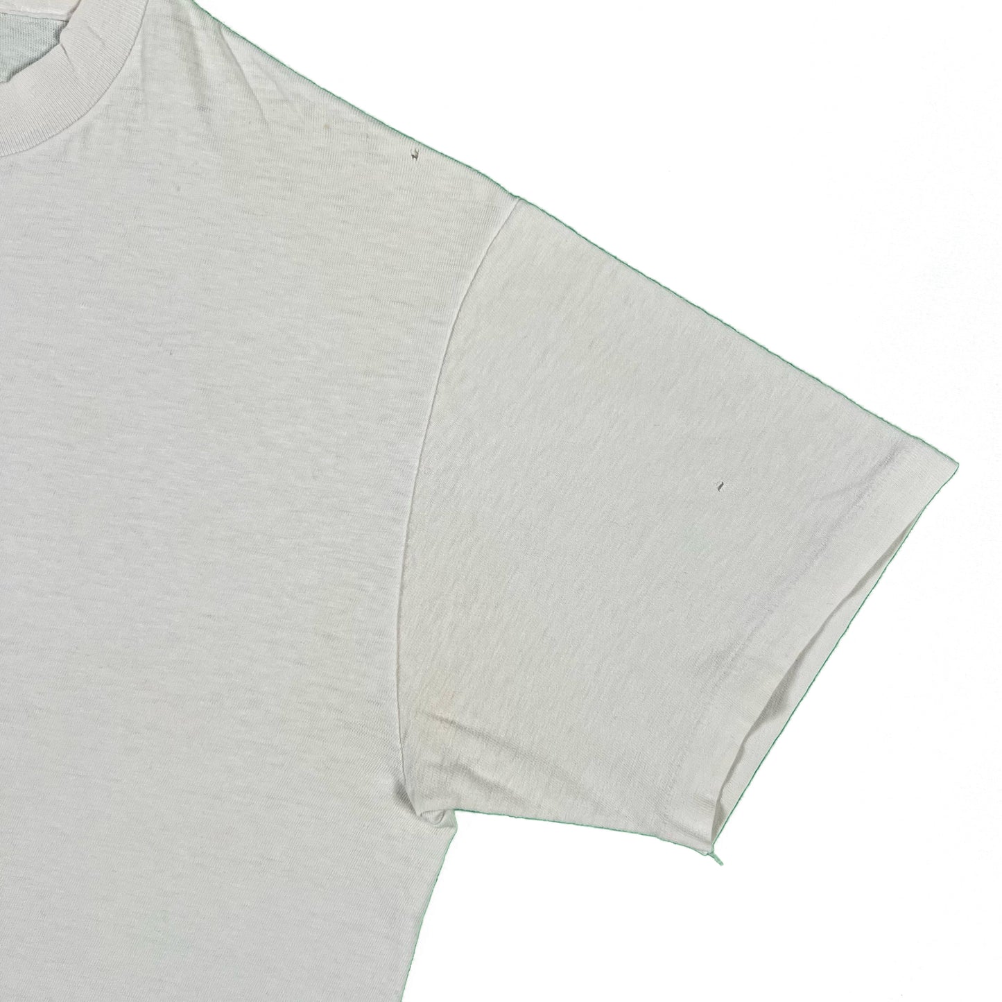 Vintage Blank White Tee- SELECT SIZE