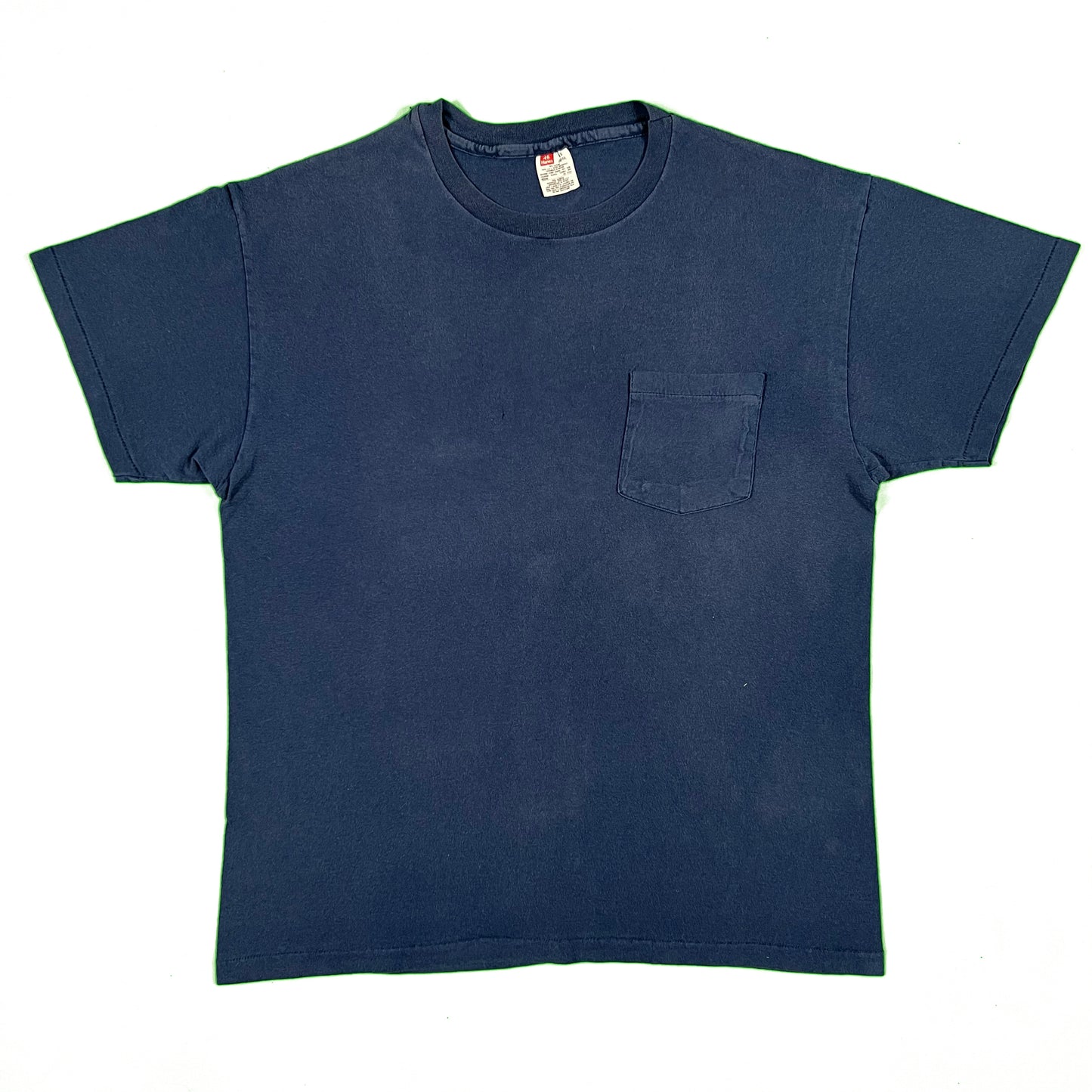 Vintage Blank Navy Tee- SELECT SIZE