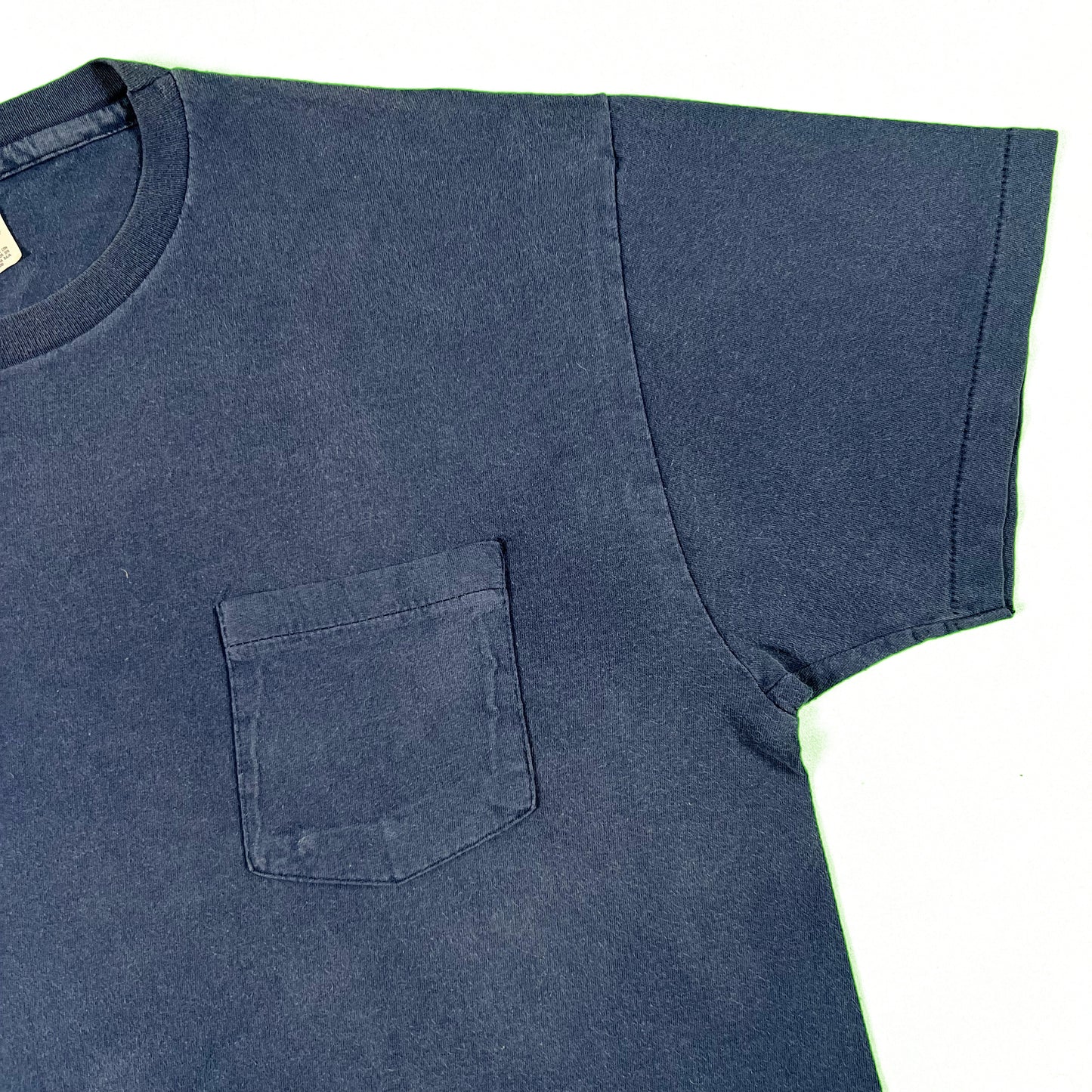 Vintage Blank Navy Tee- SELECT SIZE