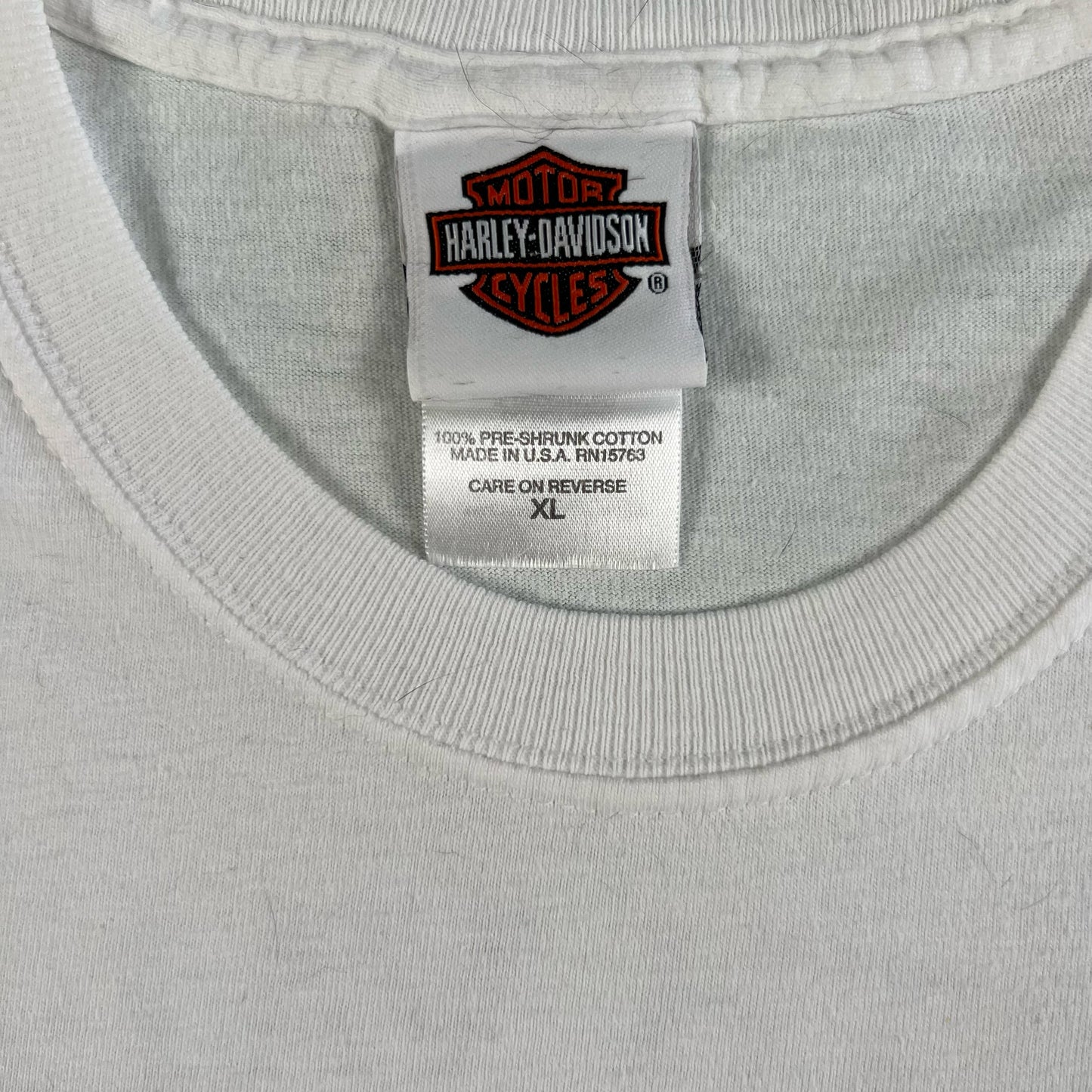 00s Harley Davidson Flames Long Sleeve Tee- XL