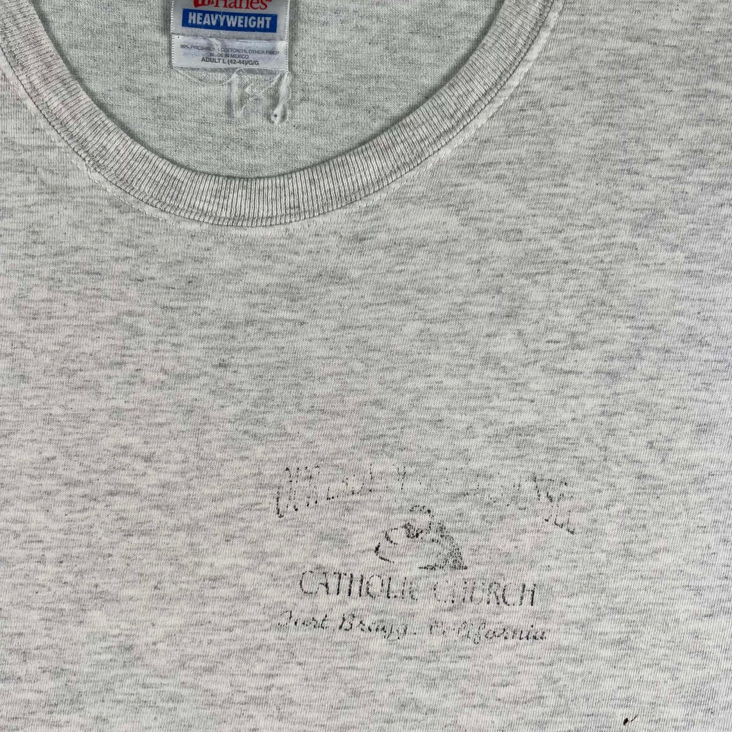 90s Jesus on the Cross Tee- L