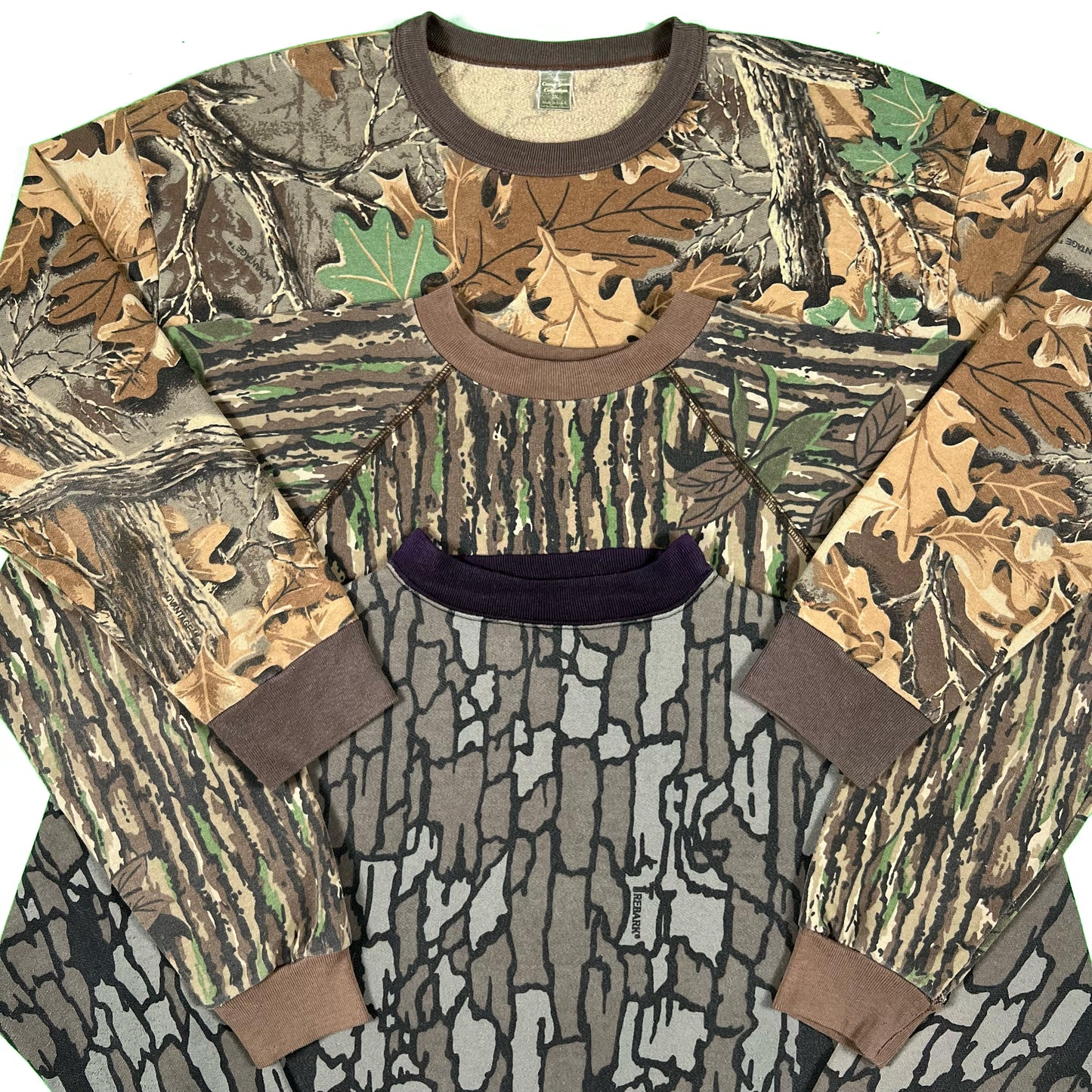 Vintage Blank Camo Sweatshirt- SELECT SWEAT