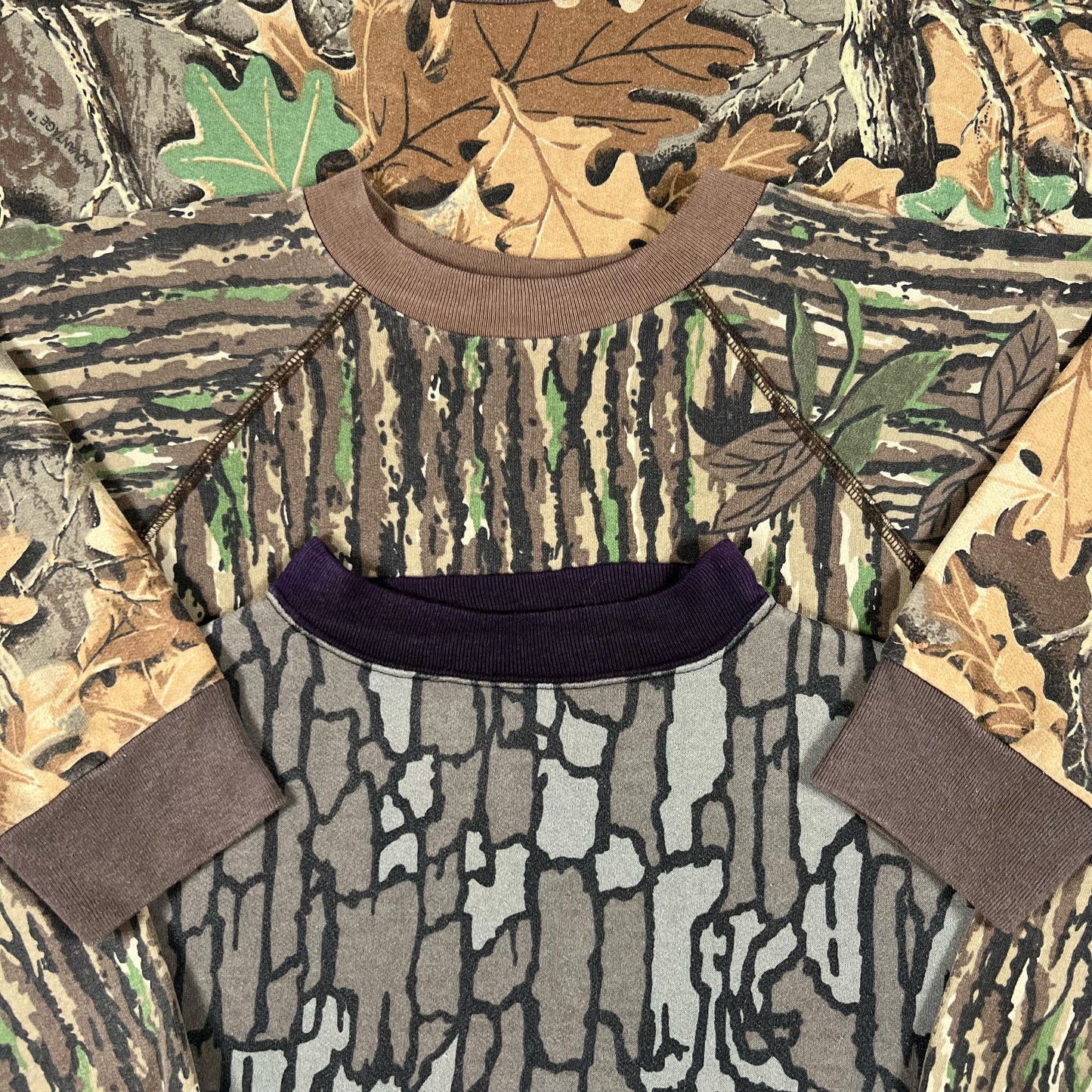 Vintage Blank Camo Sweatshirt- SELECT SWEAT