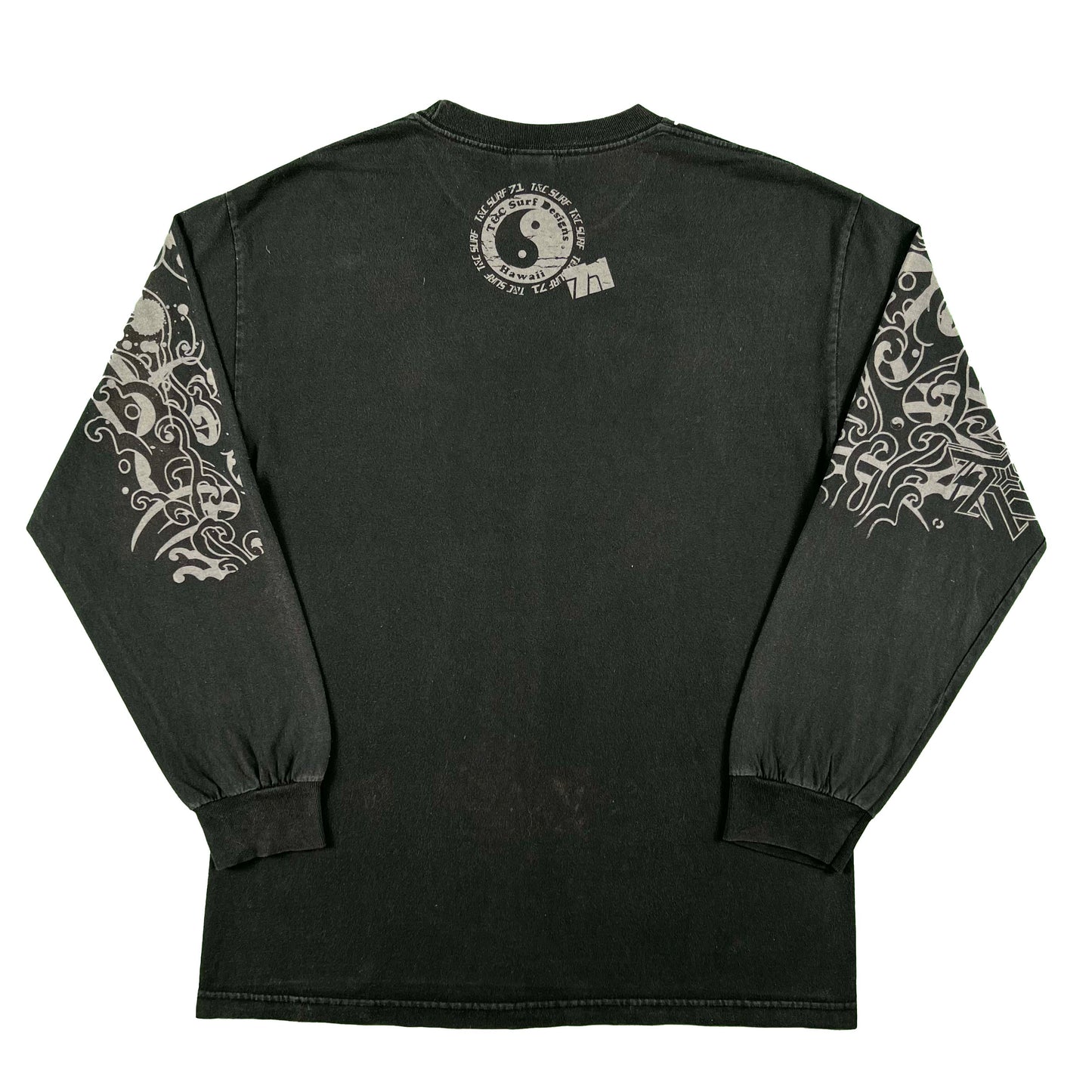 90s Jimmy Z Tee + 00s T&C Surf Long Sleeve- L