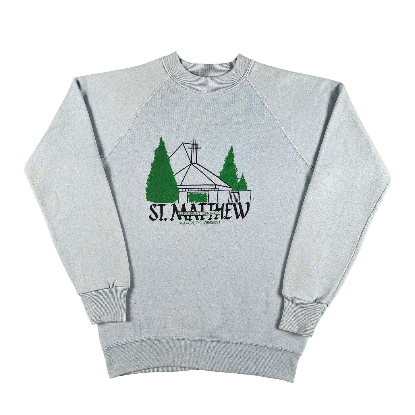 80s Oregon Lutheran Church Sweatshirt- S