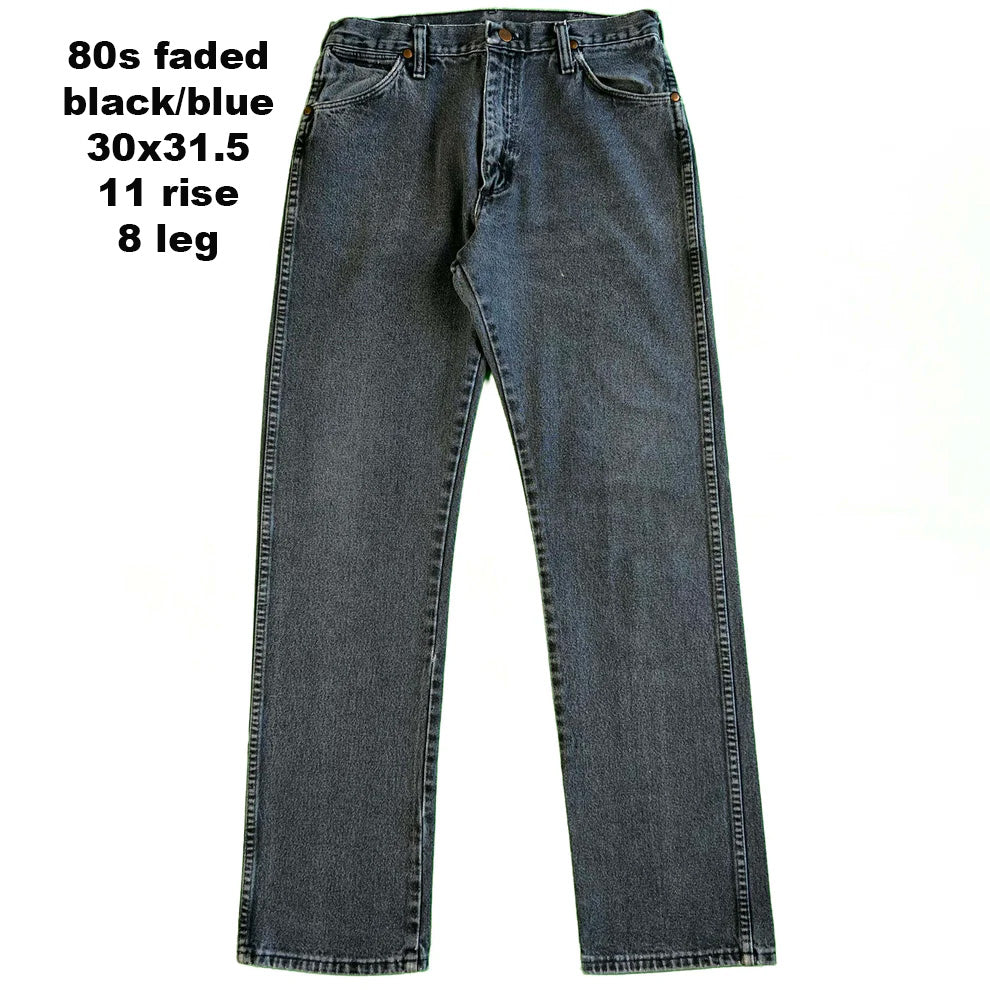Vintage Wrangler 13MWZ 'Cowboy Cut' Denim- SELECT PAIR