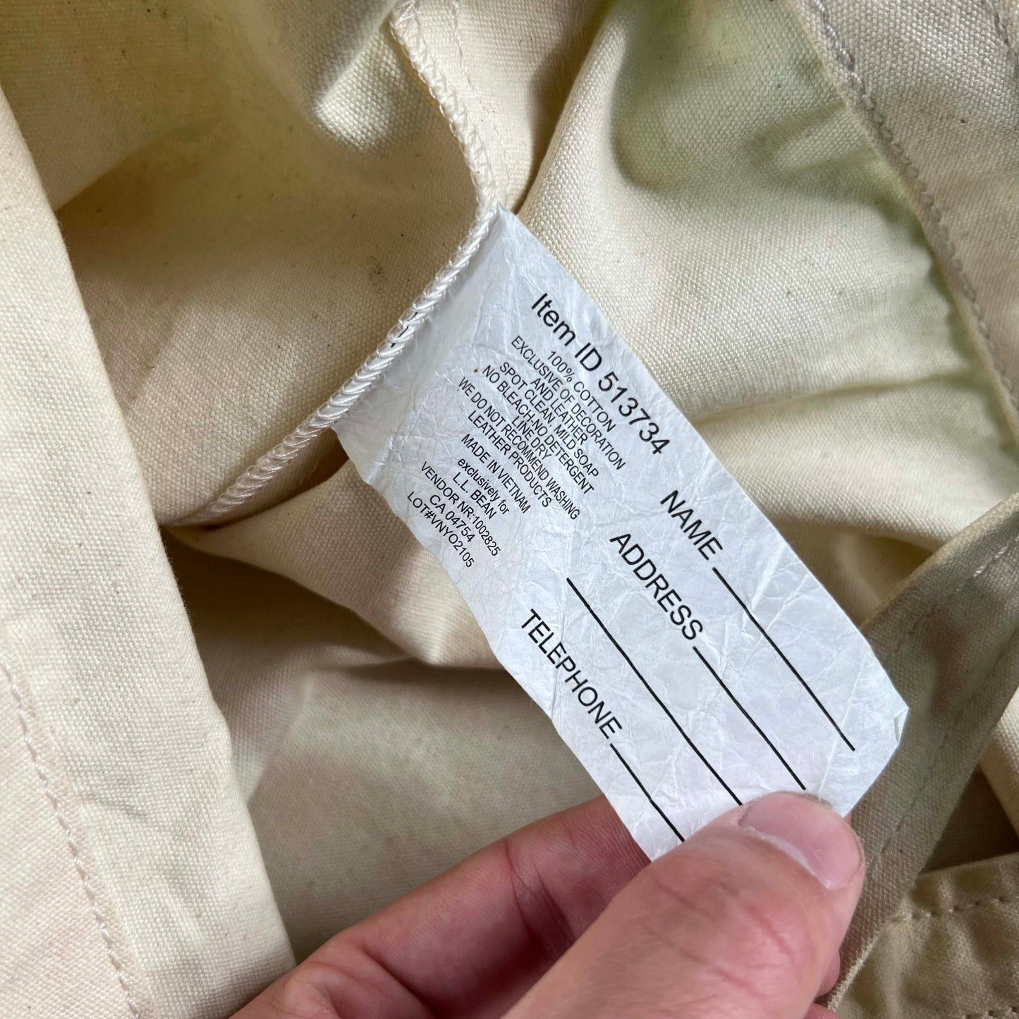 L.L. Bean Tote Bag