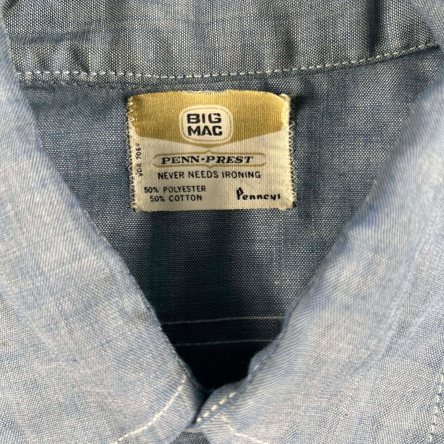 60s/70s Big Mac Chambray Shirts- SELECT SHIRT