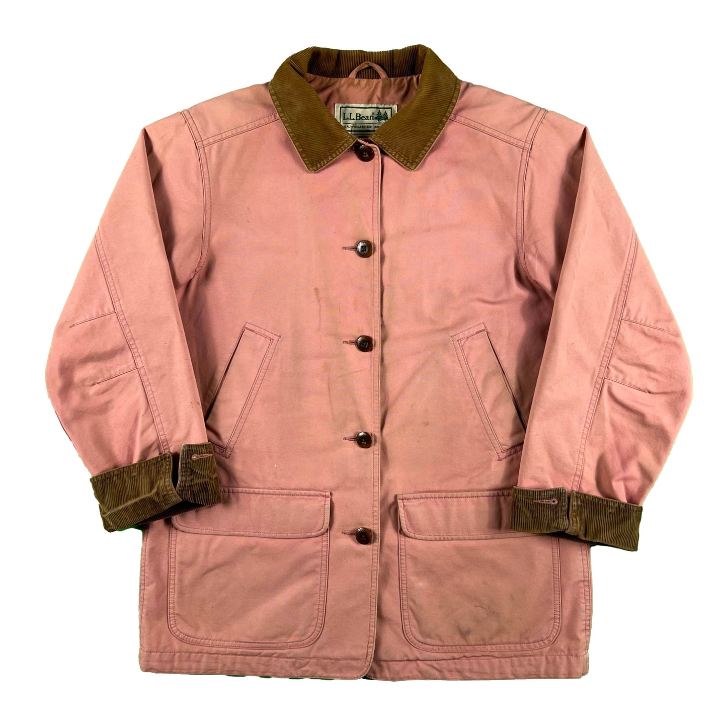L.L. Bean Salmon Pink Barn Coat- S