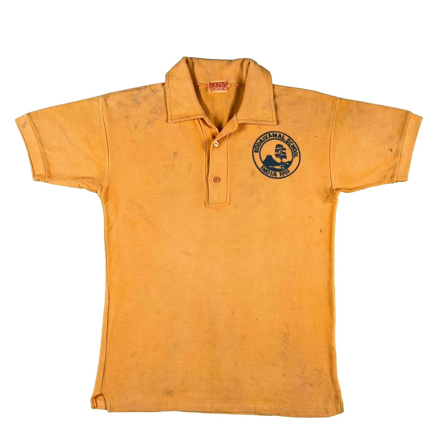70s India Kodaikanal International School Polo- M