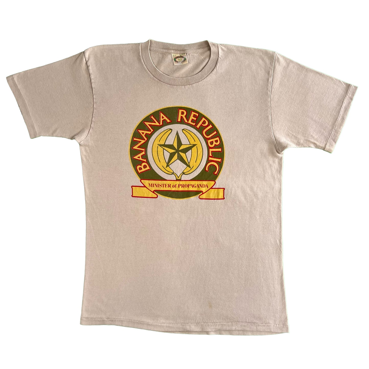 90s Banana Republic 'Minister of Propaganda' Tee- L